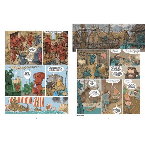 BD - Les Vikings en bande dessinée