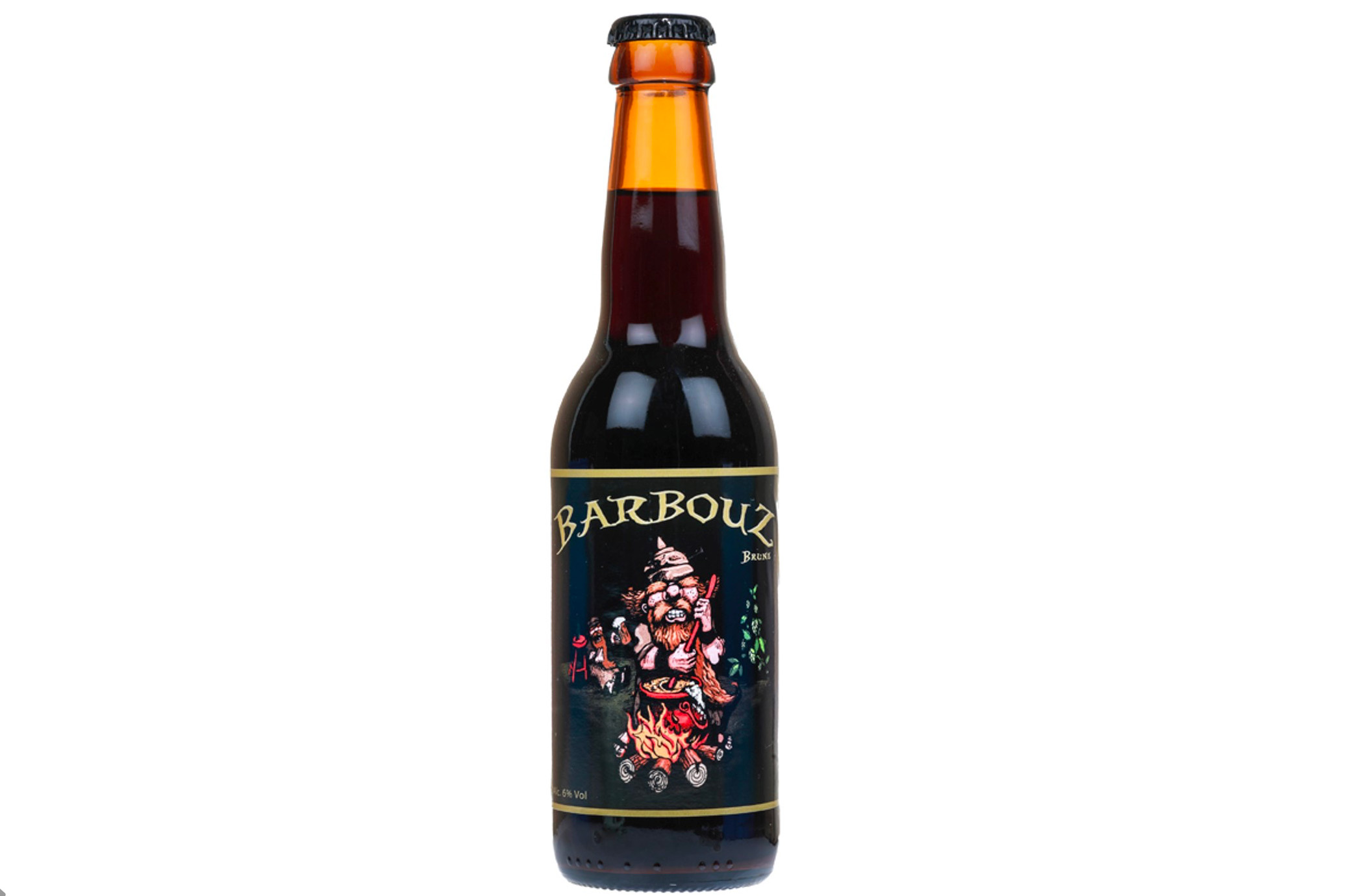 Bière BarbouZ brune 6%