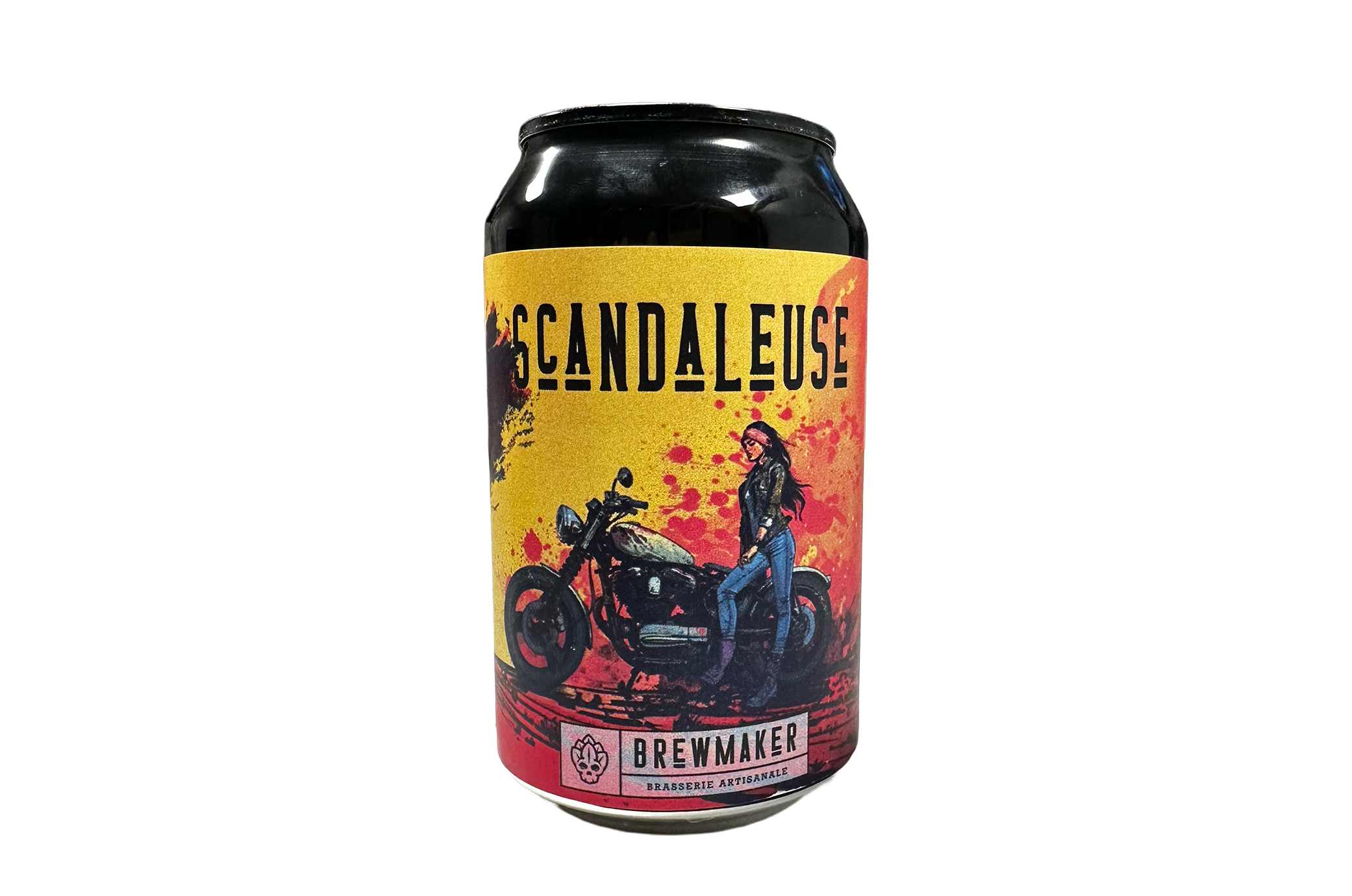 Bière Canette Ale Ambrée Scandaleuse 7% 33cl - Brewmaker