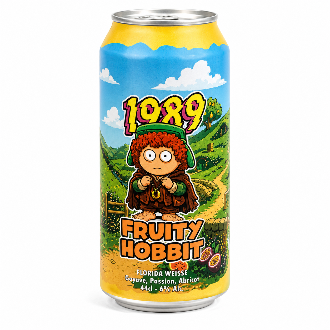 Bière Canette Fruity Hobbit 44 cl - 1989