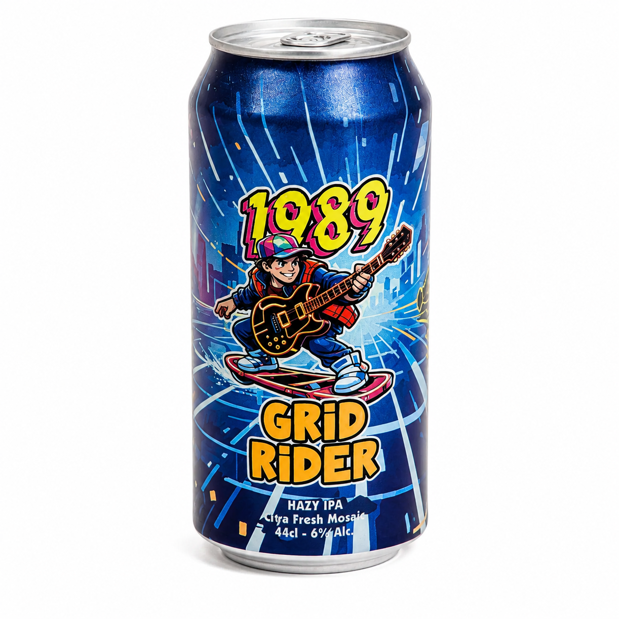 Bière Canette Grid Rider 44 cl - 1989