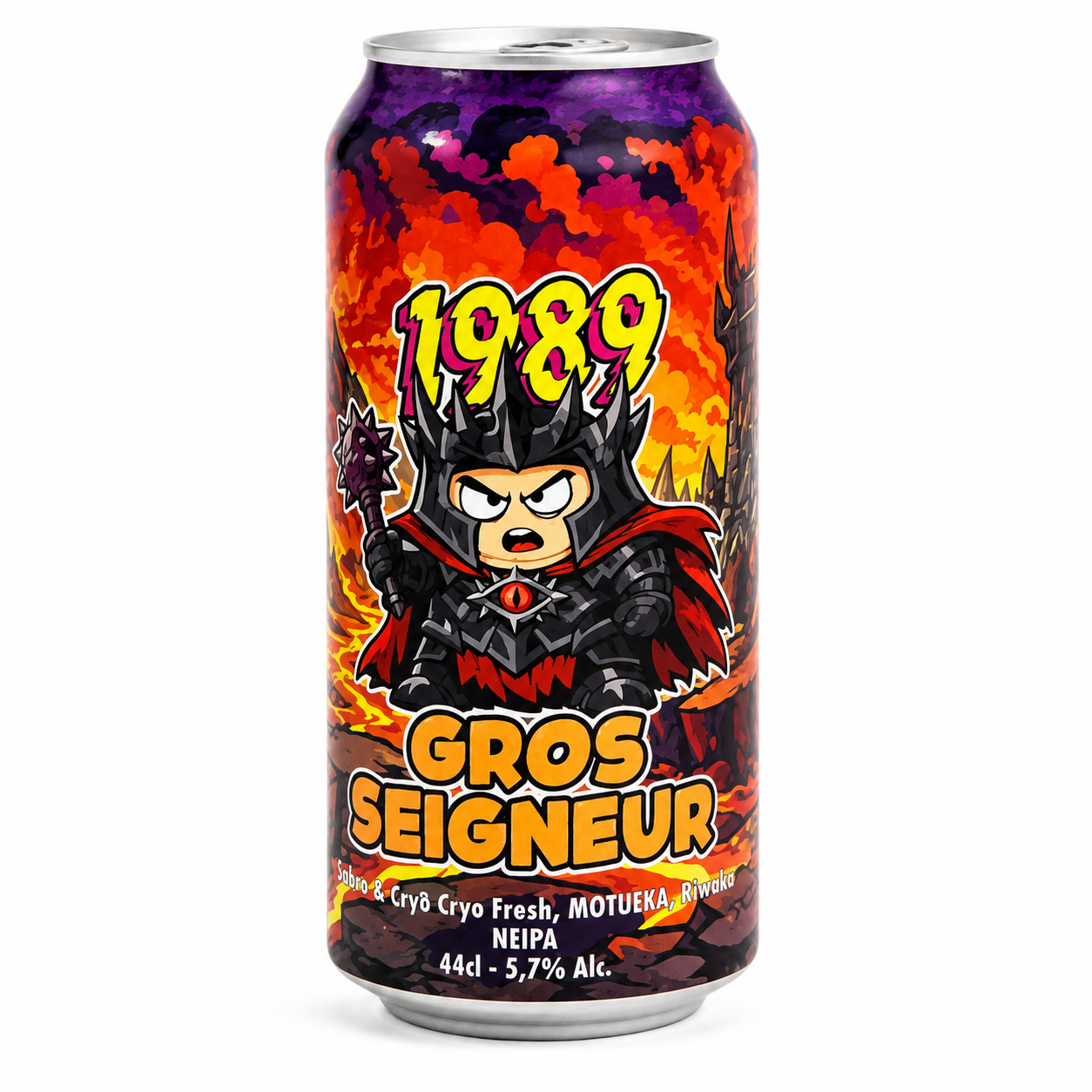 Bière Canette Gros Seigneur 44 cl - 1989