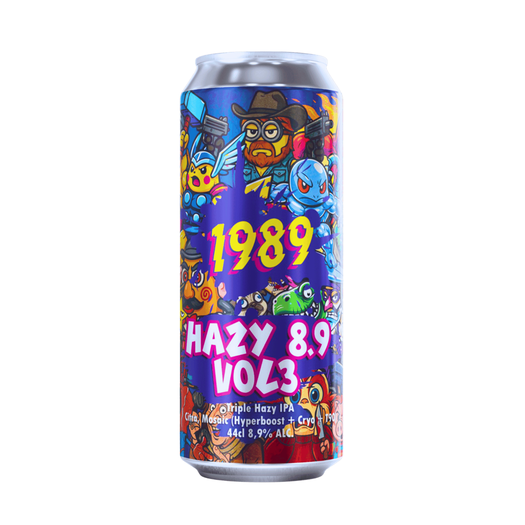 Bière canette HAZY 89 44cl