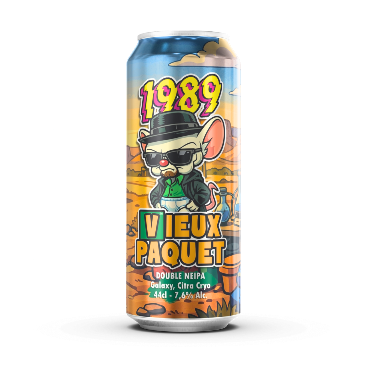 Bière canette VIEUX PAQUET 44cl