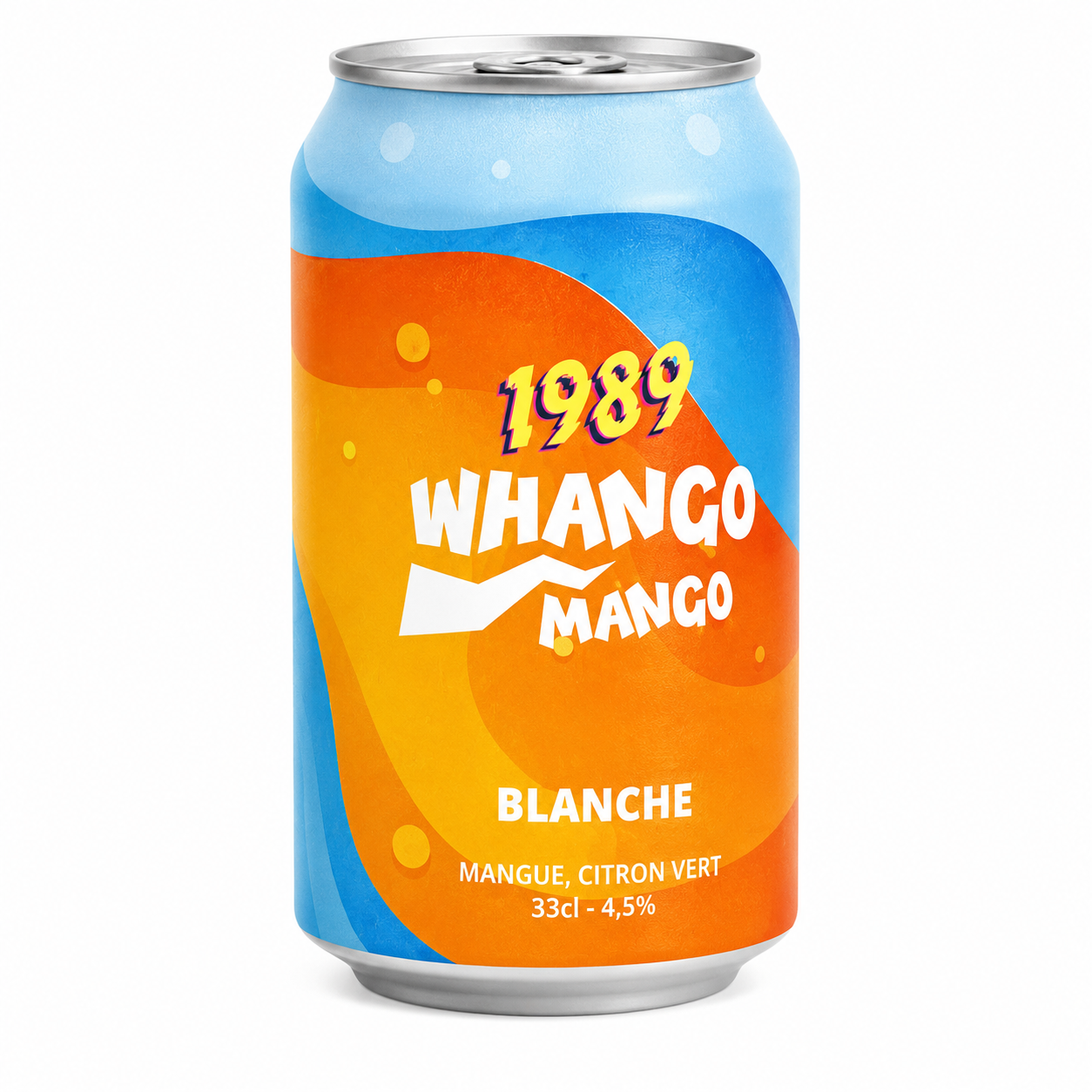 Bière Canette Whango Mango 33 cl - 1989