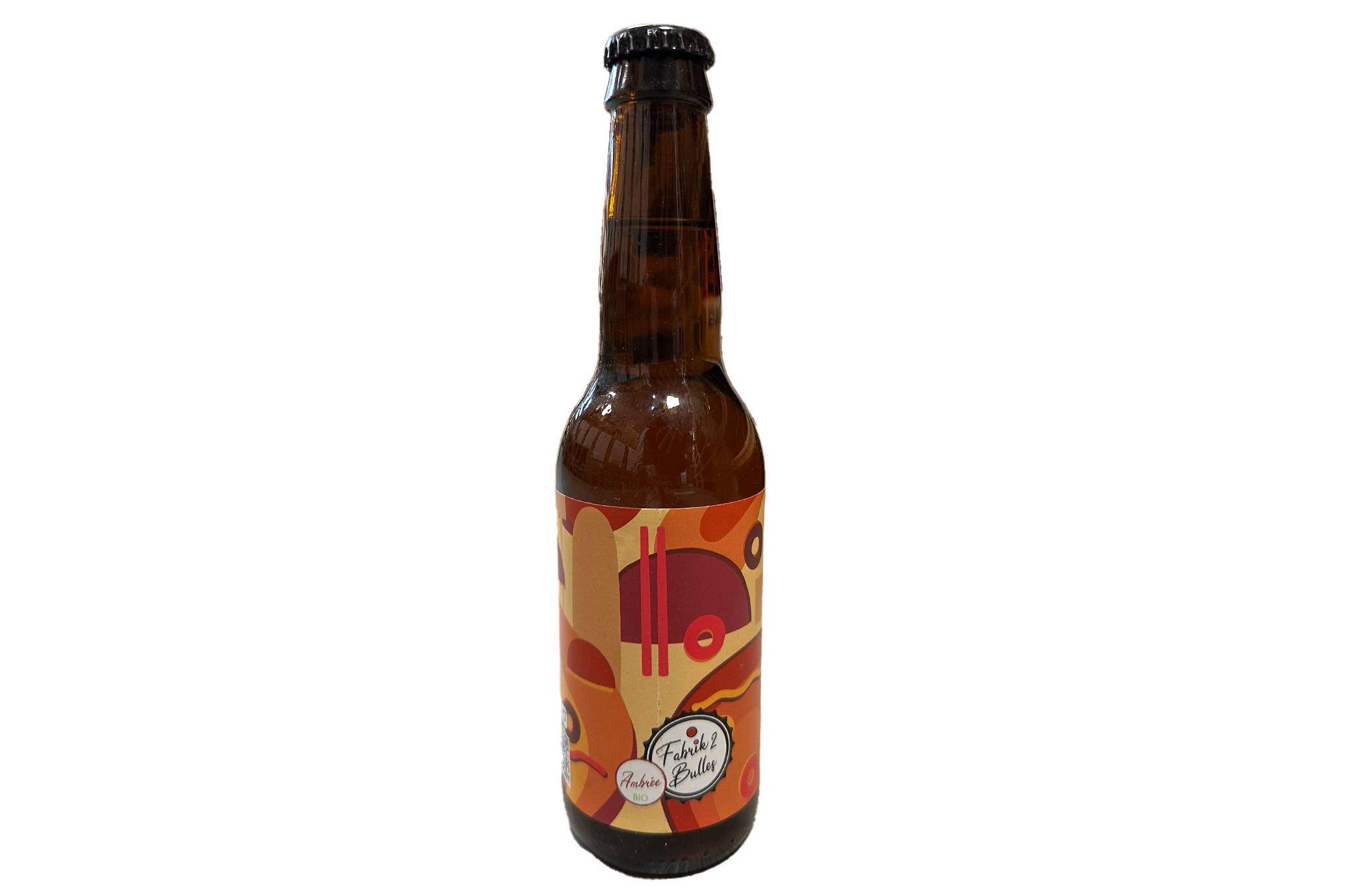 Bière Fabrik2bulles L’Ambrée Maltéfique BIO