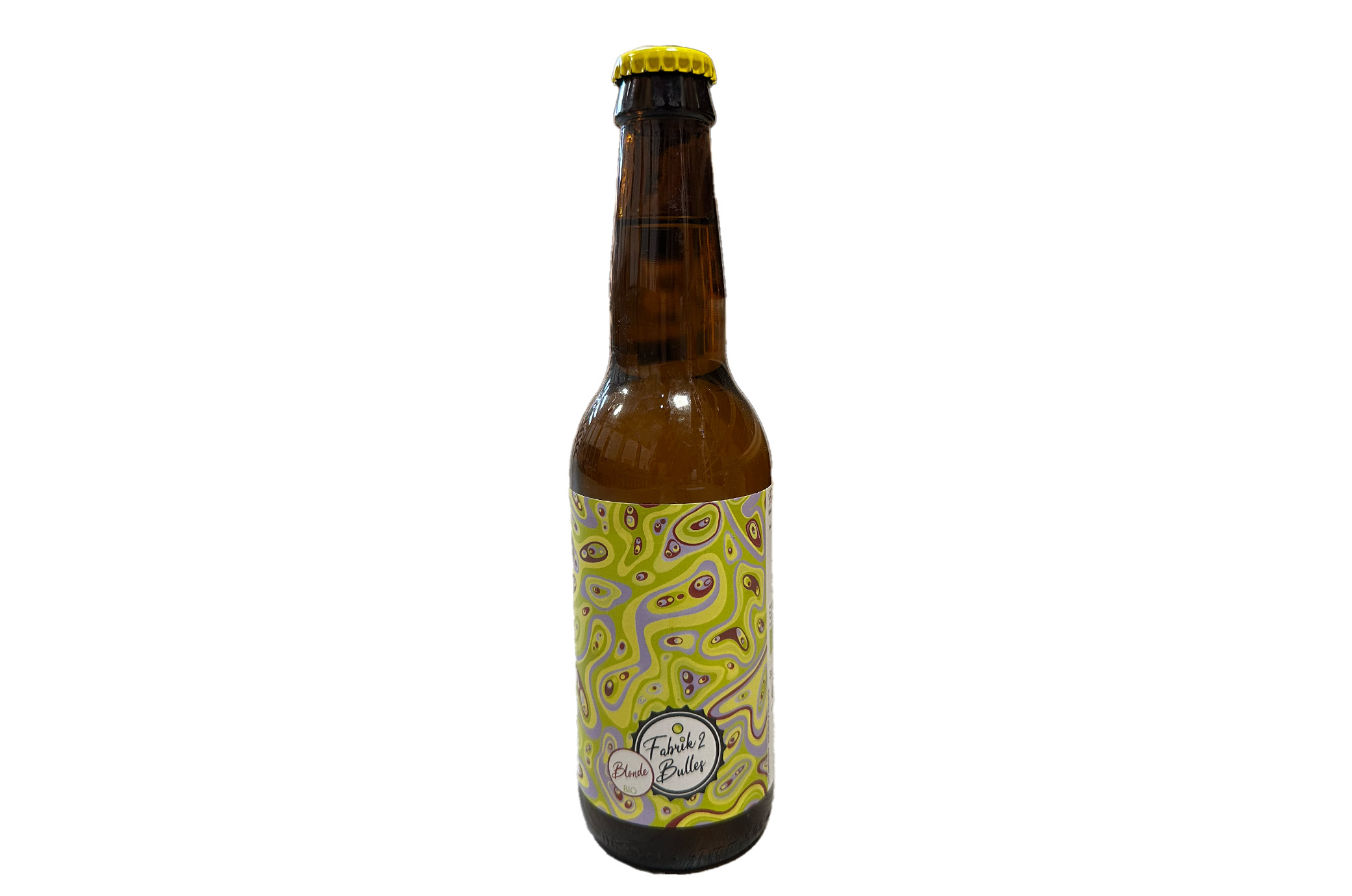 Bière Fabrik2bulles La Blonde Psychédélique BIO