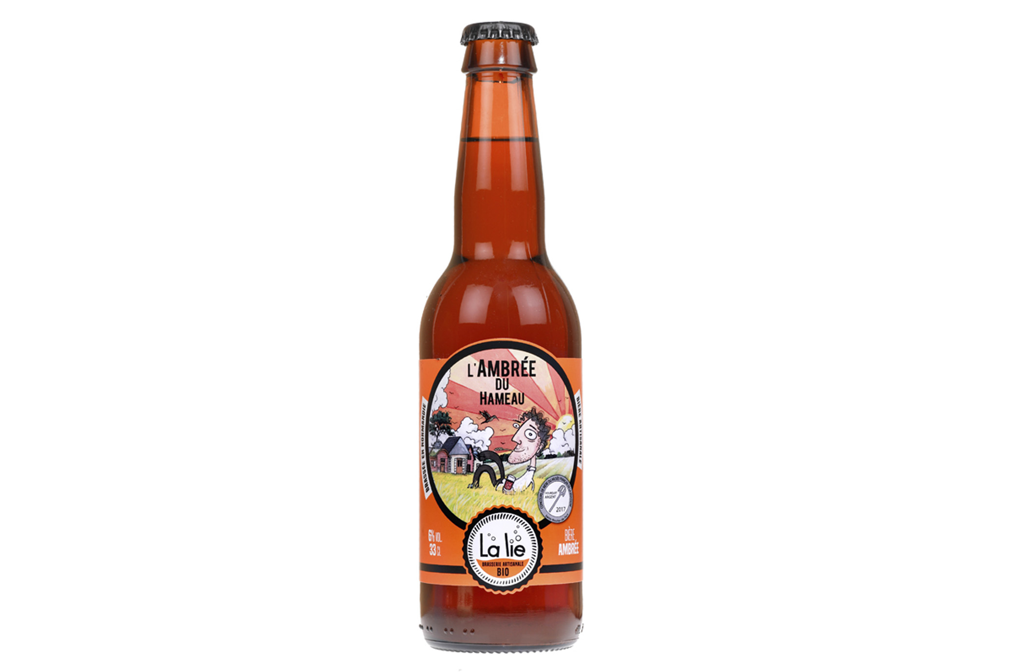 Bière LA LIE  L'AMBREE DU HAMEAU