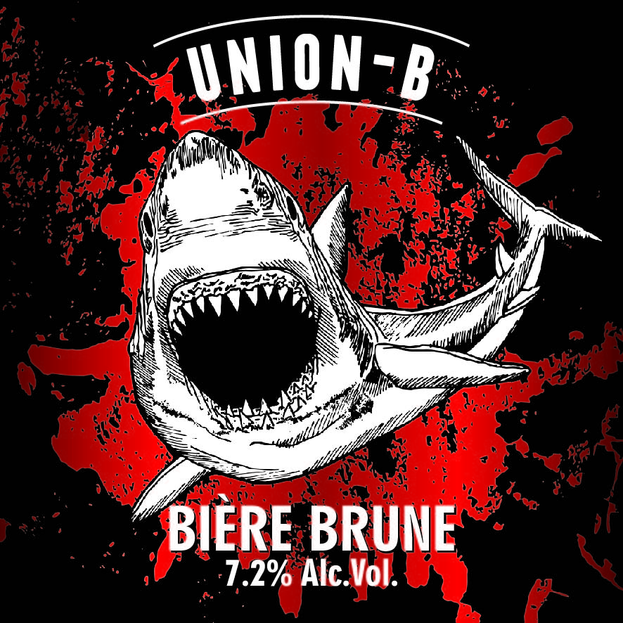Bière REQUIN Brune Union-B 33cl