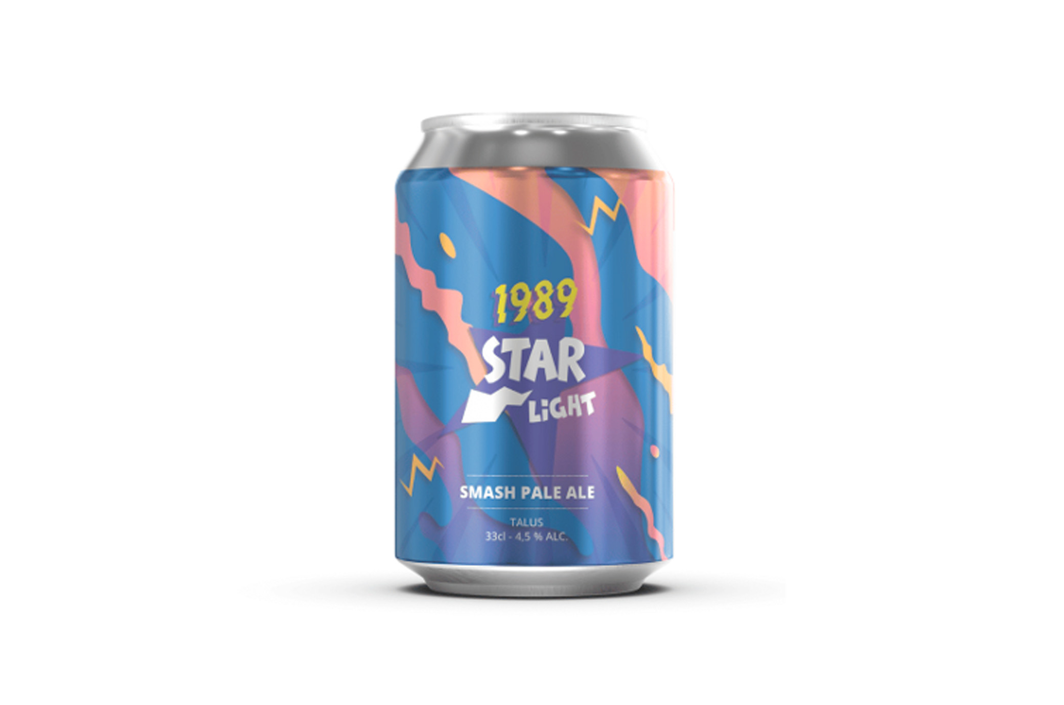 Bière Canette STAR LIGHT 33cl - 1989