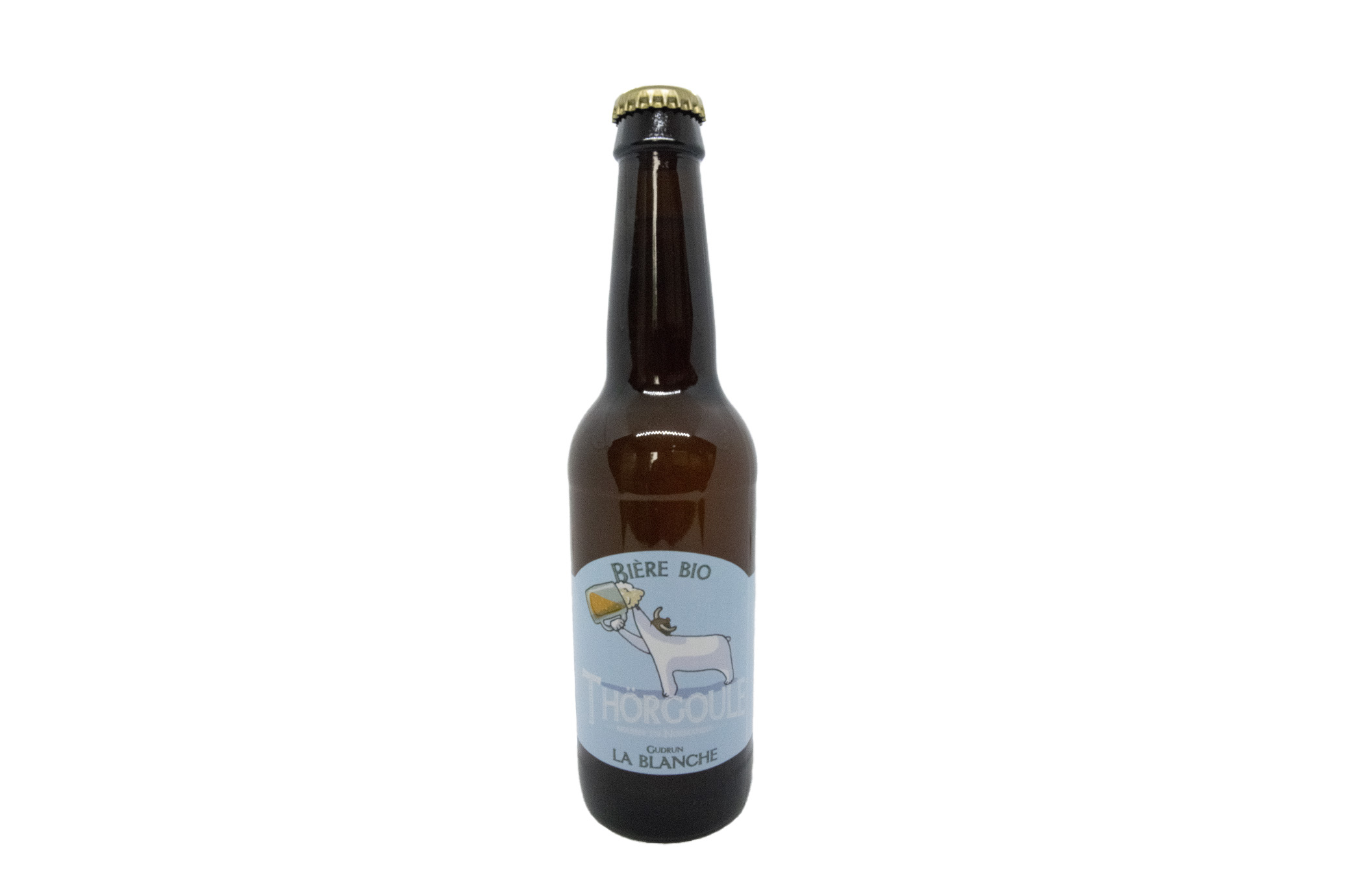 Bière THORGOULE GUDRUN la blanche 33cl
