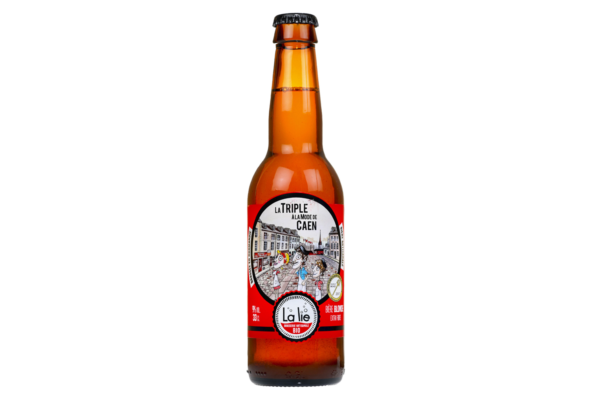 Bière LA LIE TRIPLE A LA MODE DE CAEN