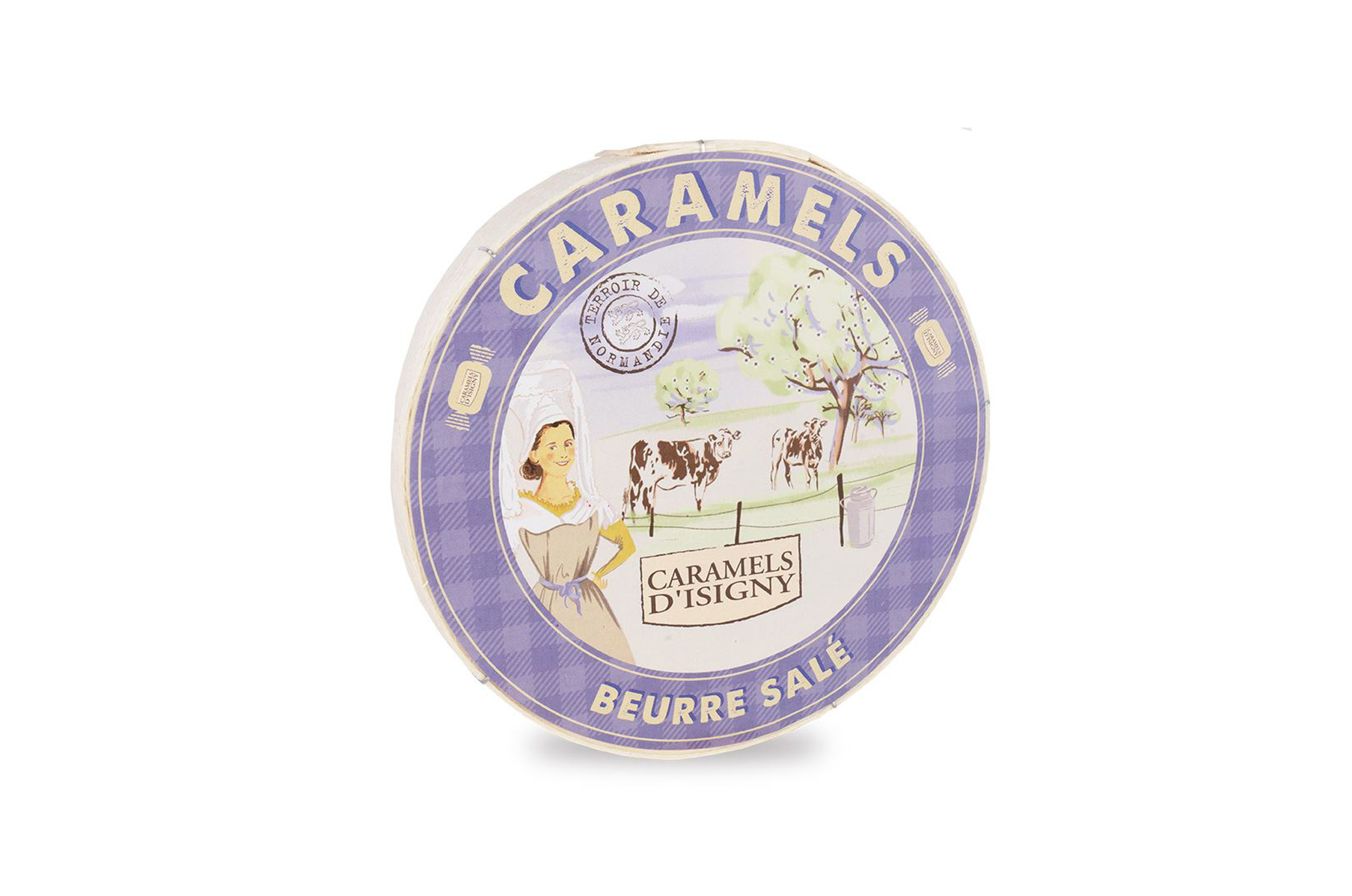 BOÎTE BOIS CARAMELS BEURRE SALE