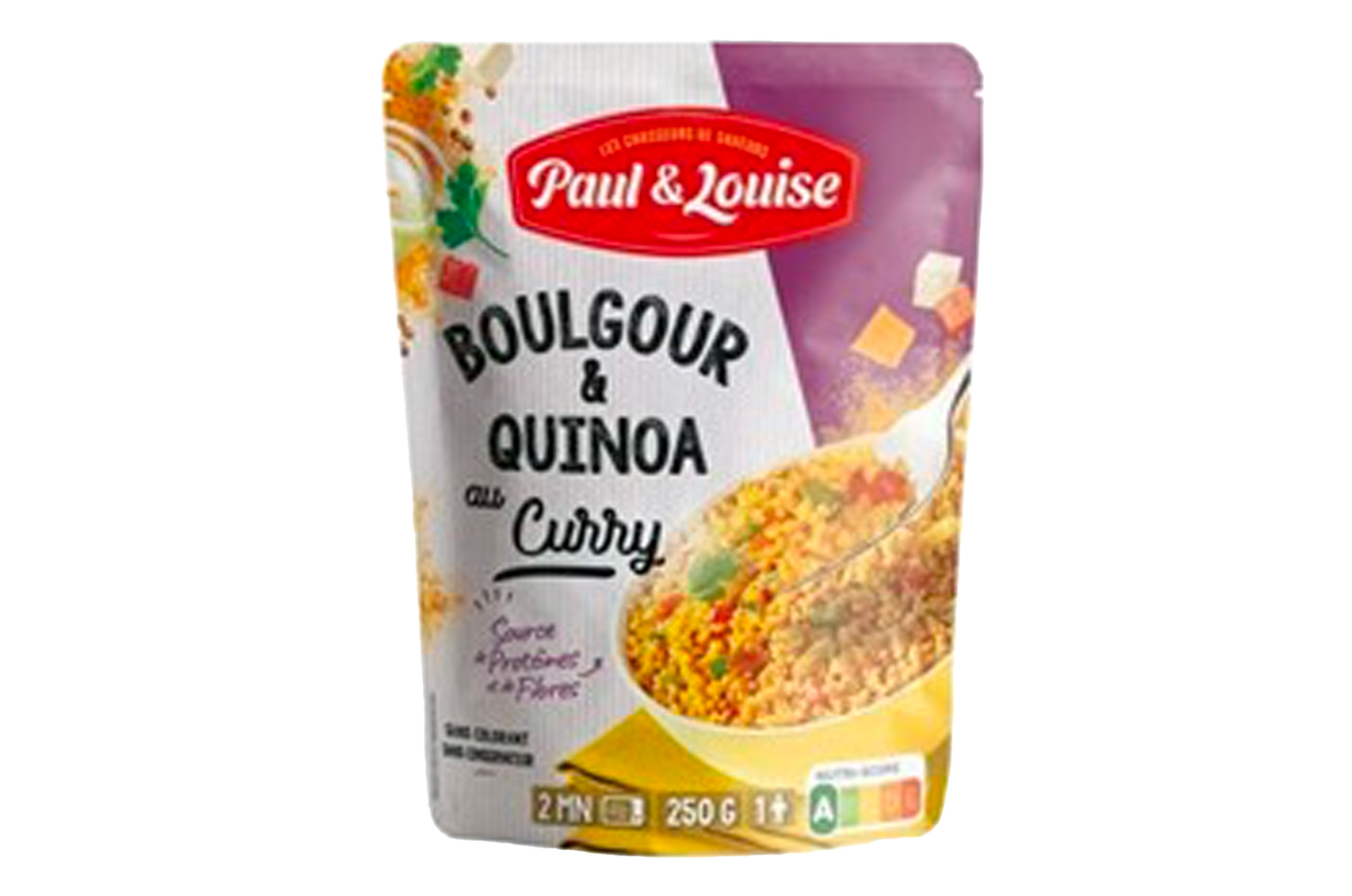 Boulgour & Quinoa au curry (250g)
