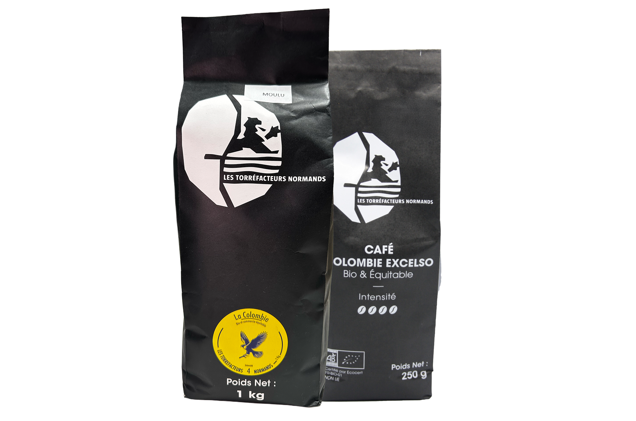 Café Colombie Grain (Les Torréfacteurs Normands)