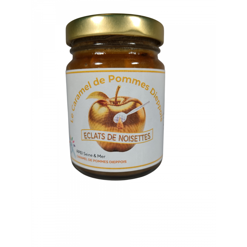 Caramel de pomme DIEPPOIS éclats de noisette 110g