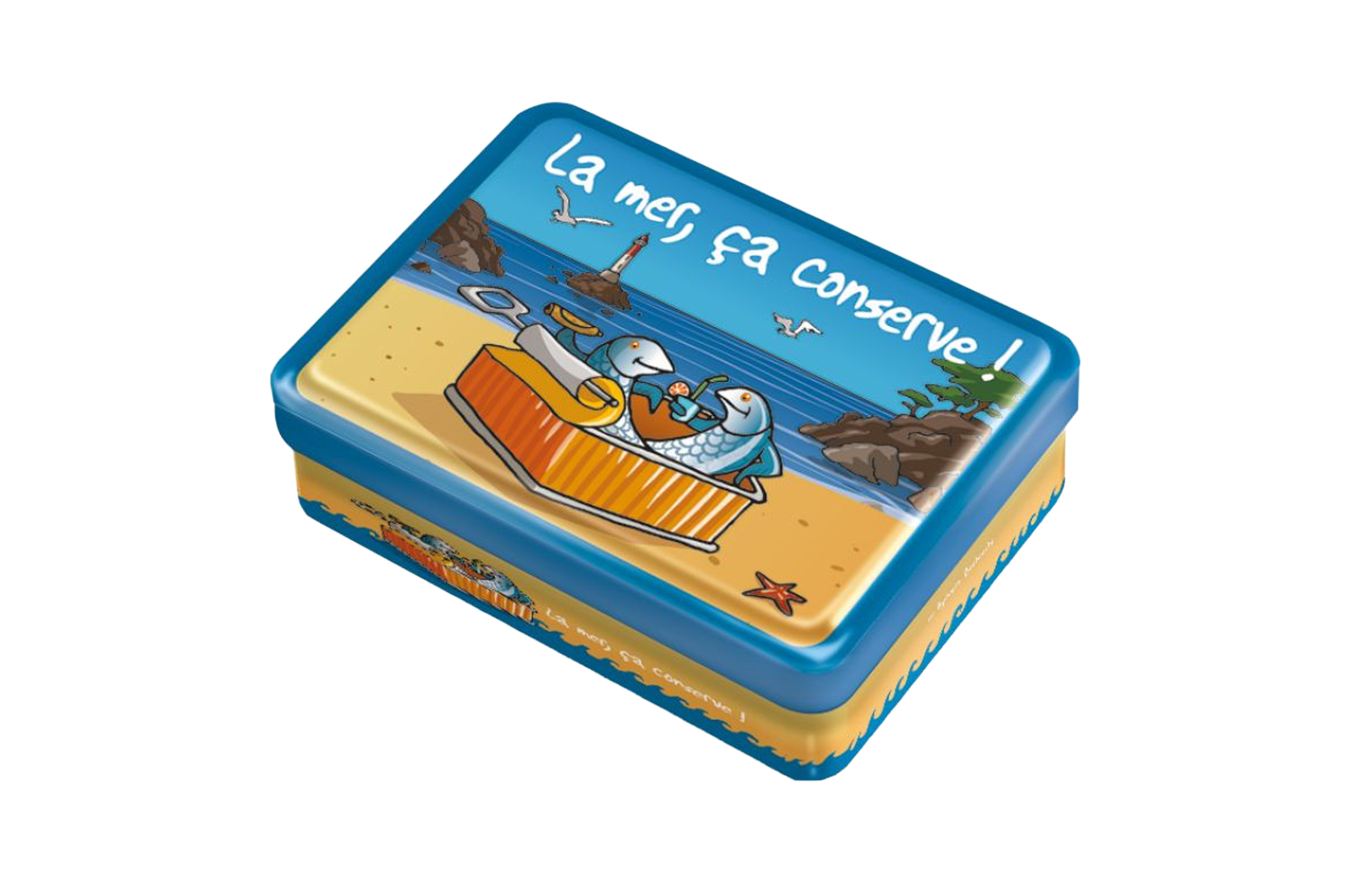Boîte savon “La mer ça conserve” – Caramels au beurre salé et à la fleur de sel