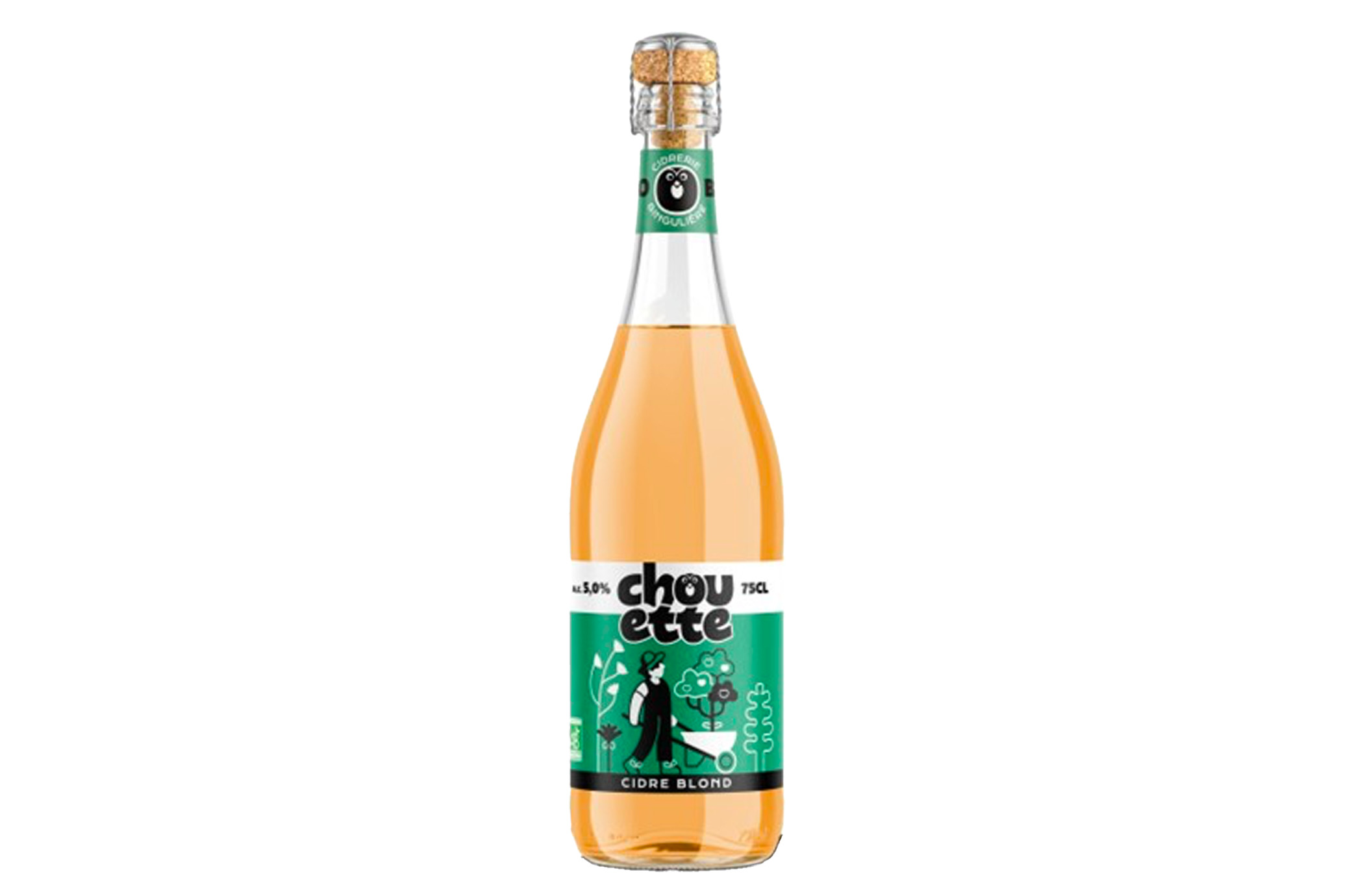 Chouette Cidre Blond Bio 75cL