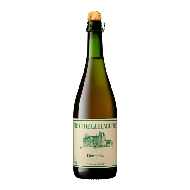 Cidre demi-sec de la Flaguerie 75cl - LES VERGERS DE DUCY (14150)