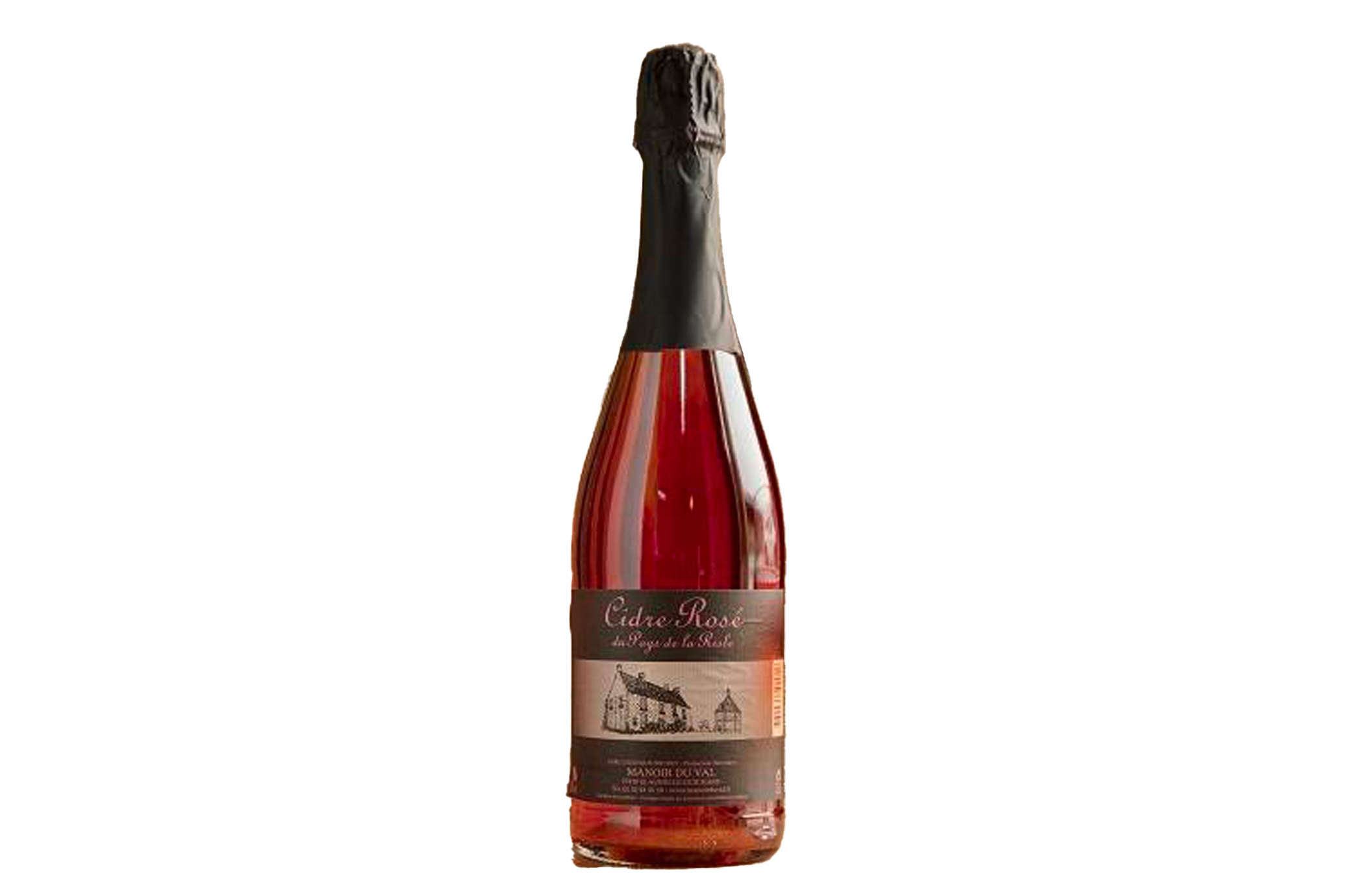 Cidre rosé BIO 75 cl - Cidrerie MANOIR DU VAL (27410)