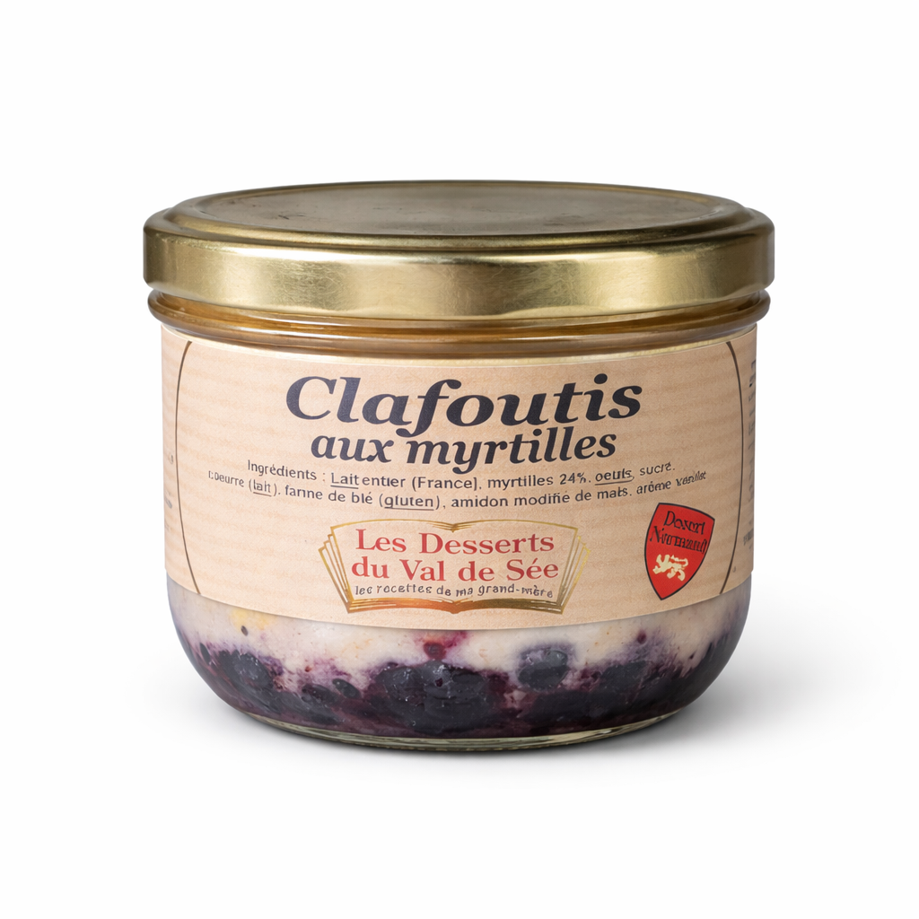 Clafoutis aux myrtilles 190g