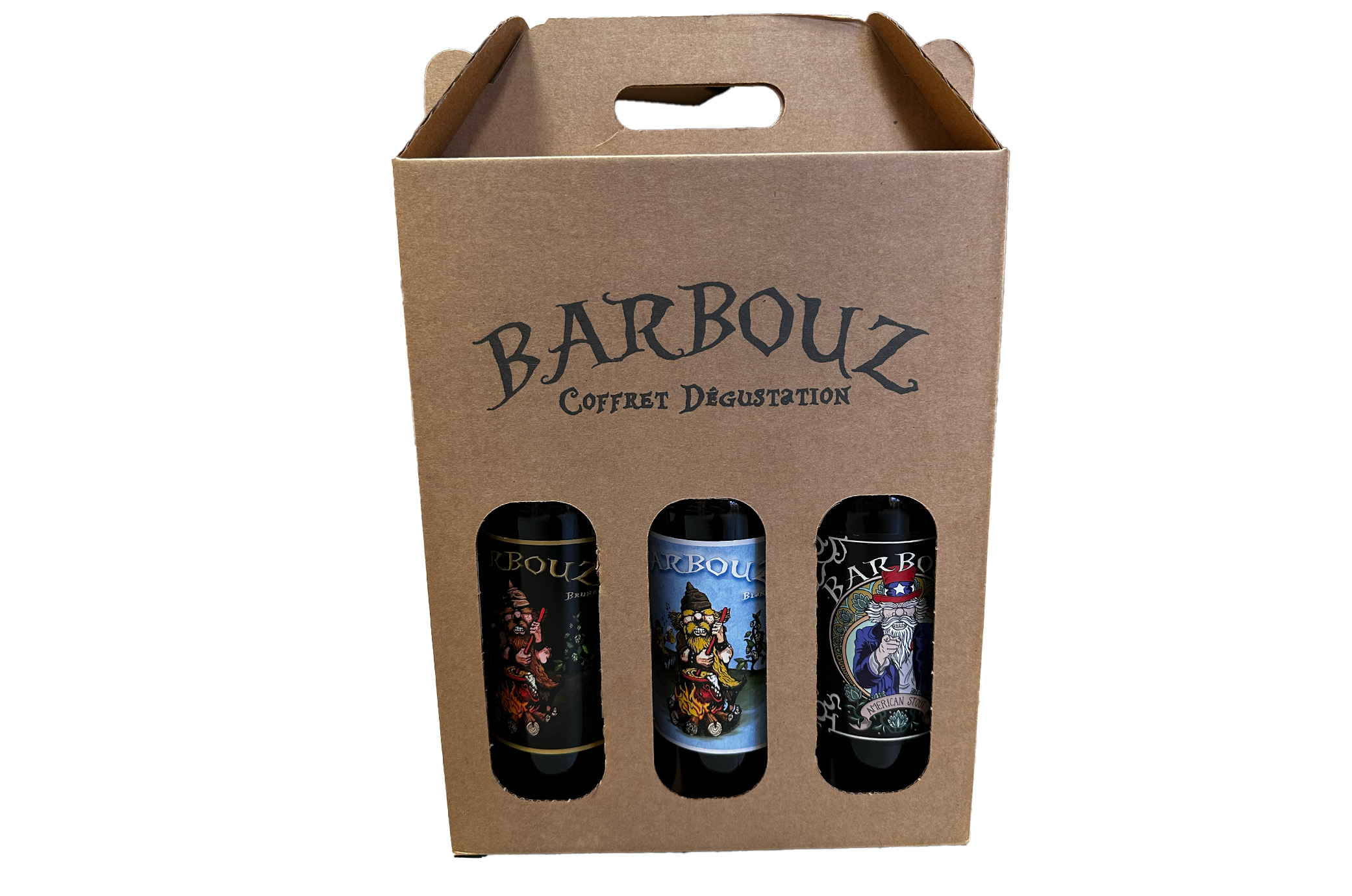 Coffret bières 3x75cl - BARBOUZ