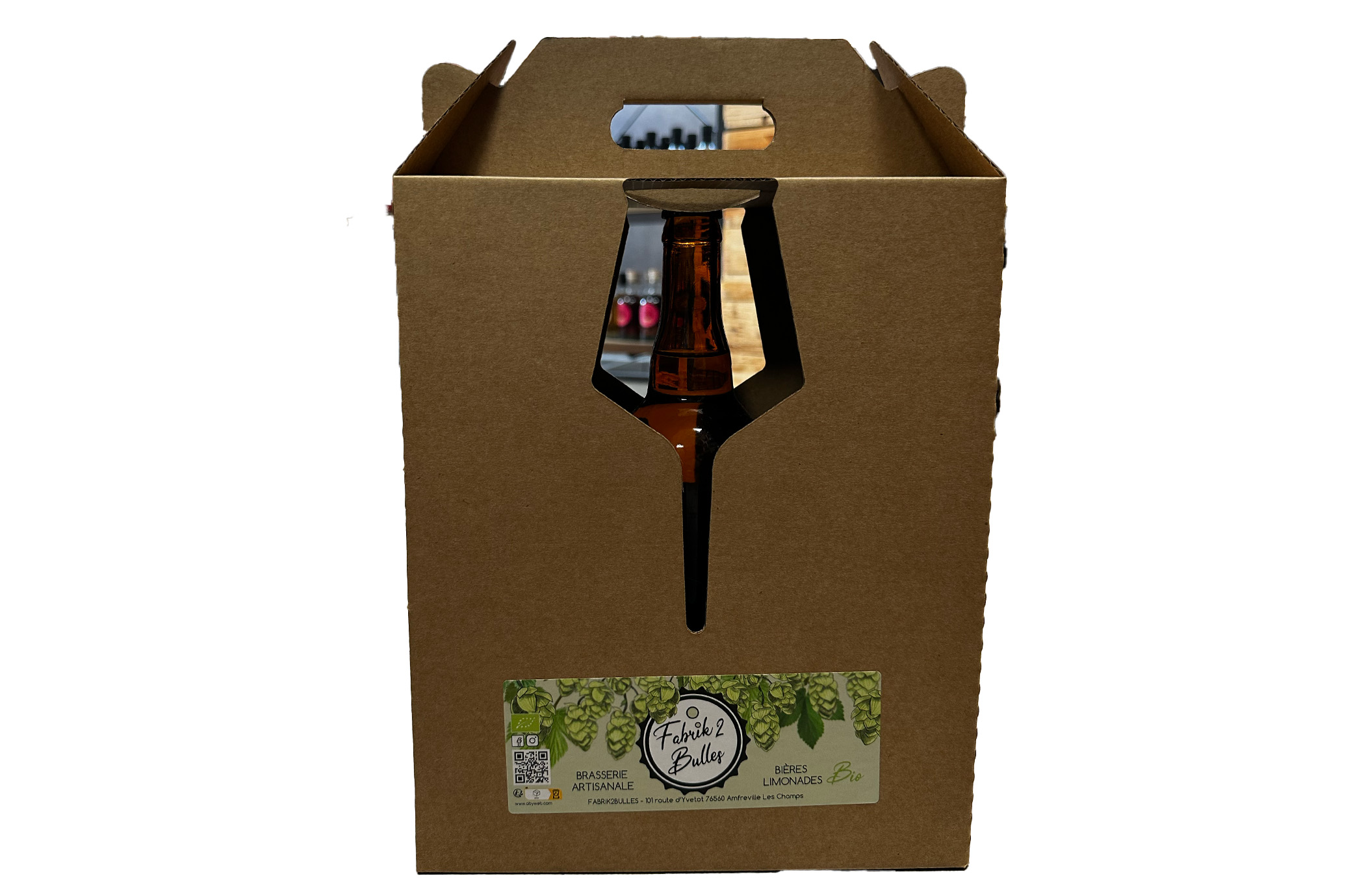 Coffret bières 3x75cl - FABRIK2BULLES