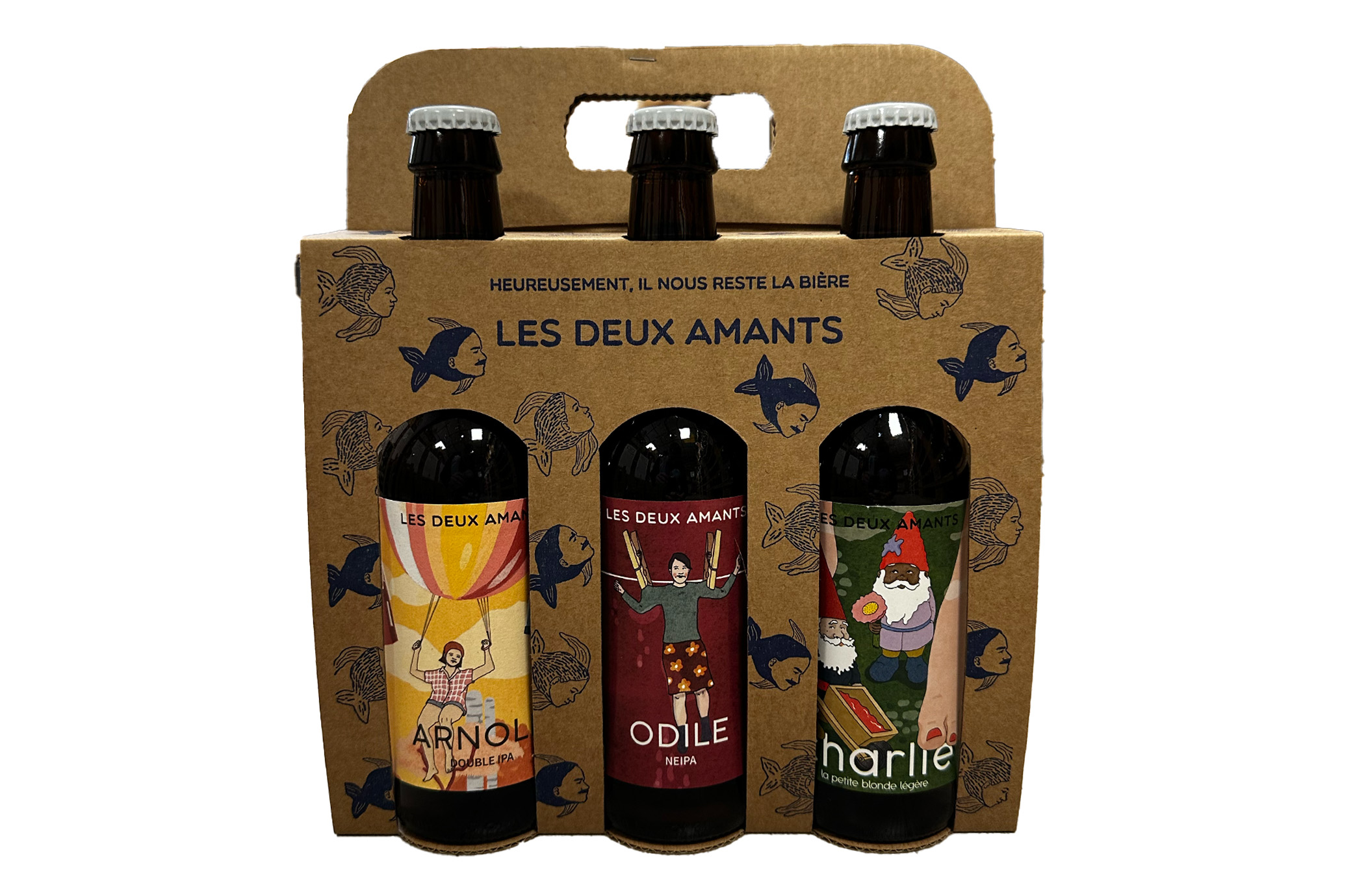 Coffret Bières LES DEUX AMANTS - 3x33cl