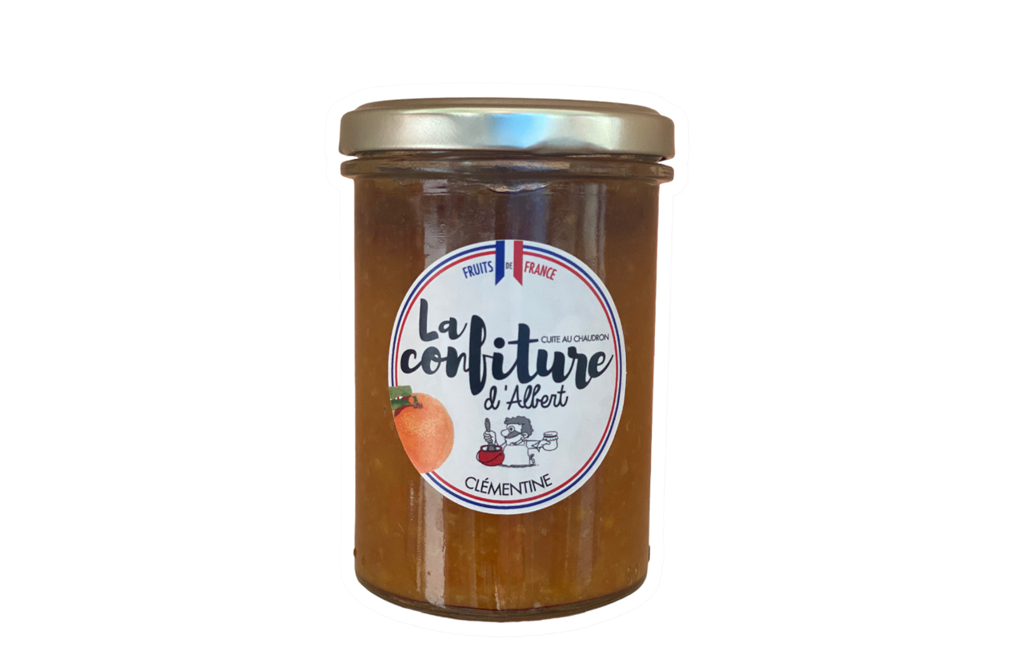 Confiture BIO de clémentines 230g (Les confitures d'Albert)