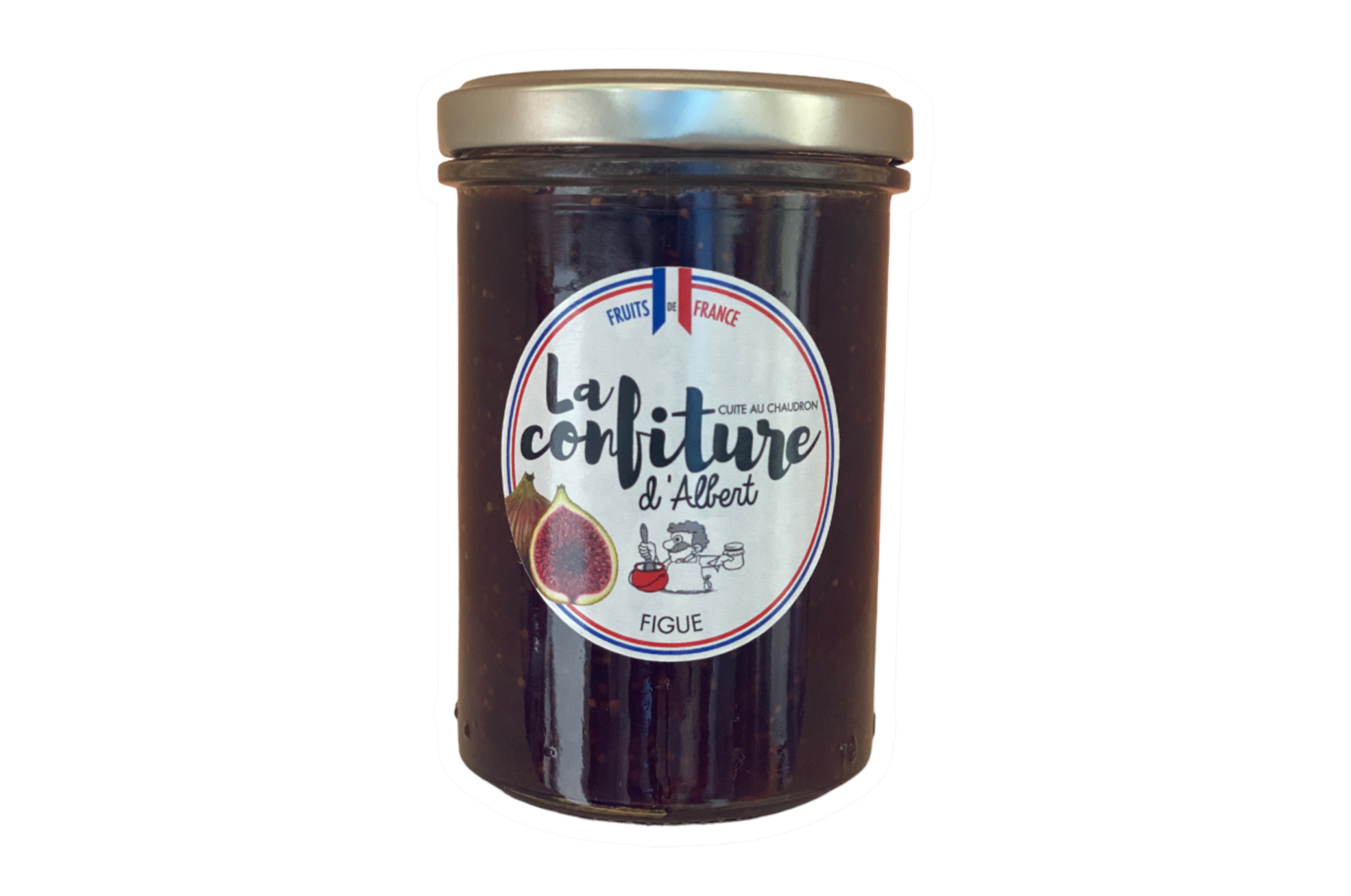 Confiture BIO de figue 230g (Les confitures d'Albert)