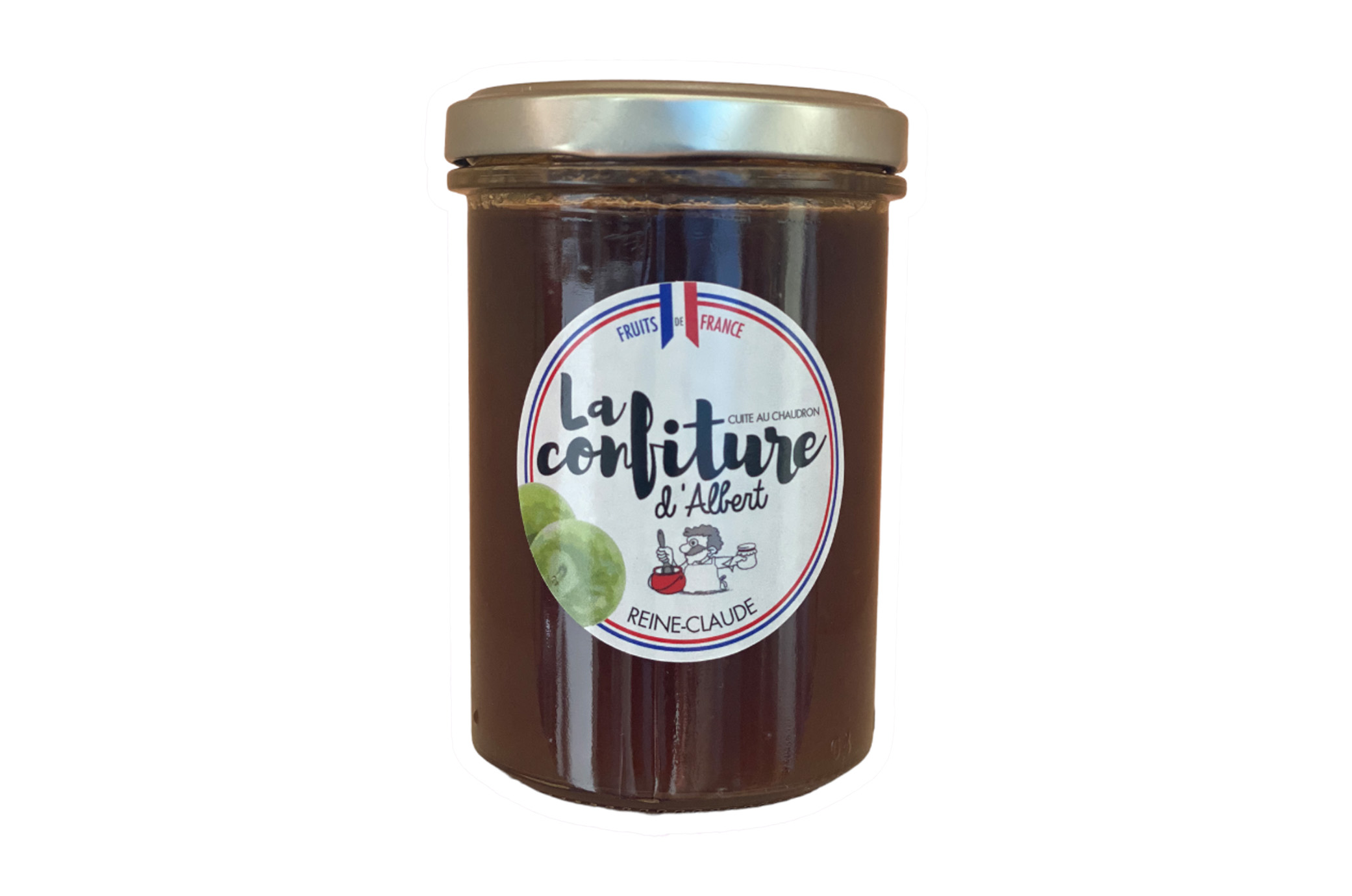 Confiture BIO de reine claude 230g (Les confitures d'Albert)