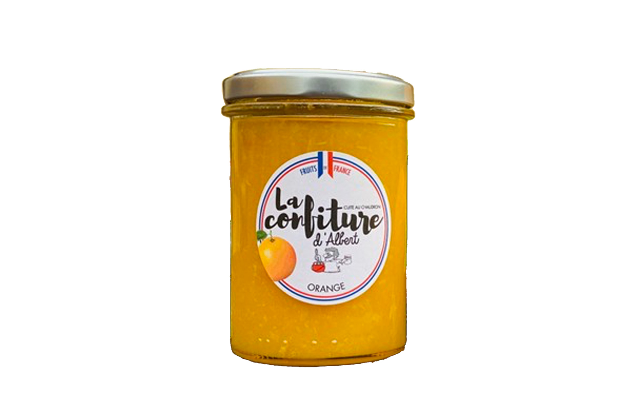 Confiture BIO d'orange Corse 240g (Les confitures d'Albert)