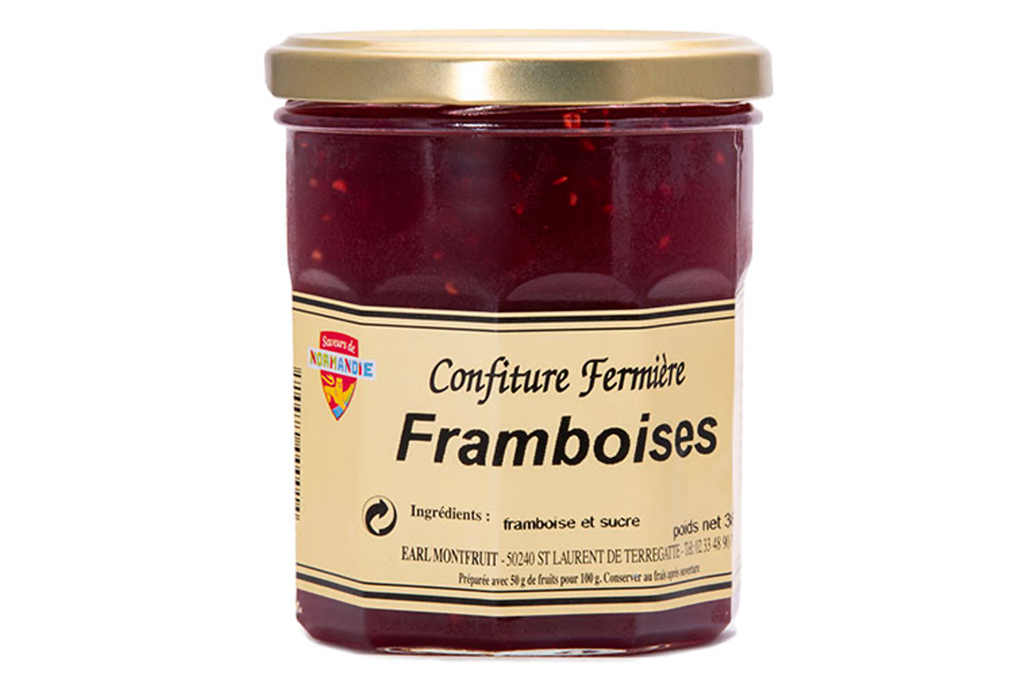Confiture MONFRUIT Framboises 360g
