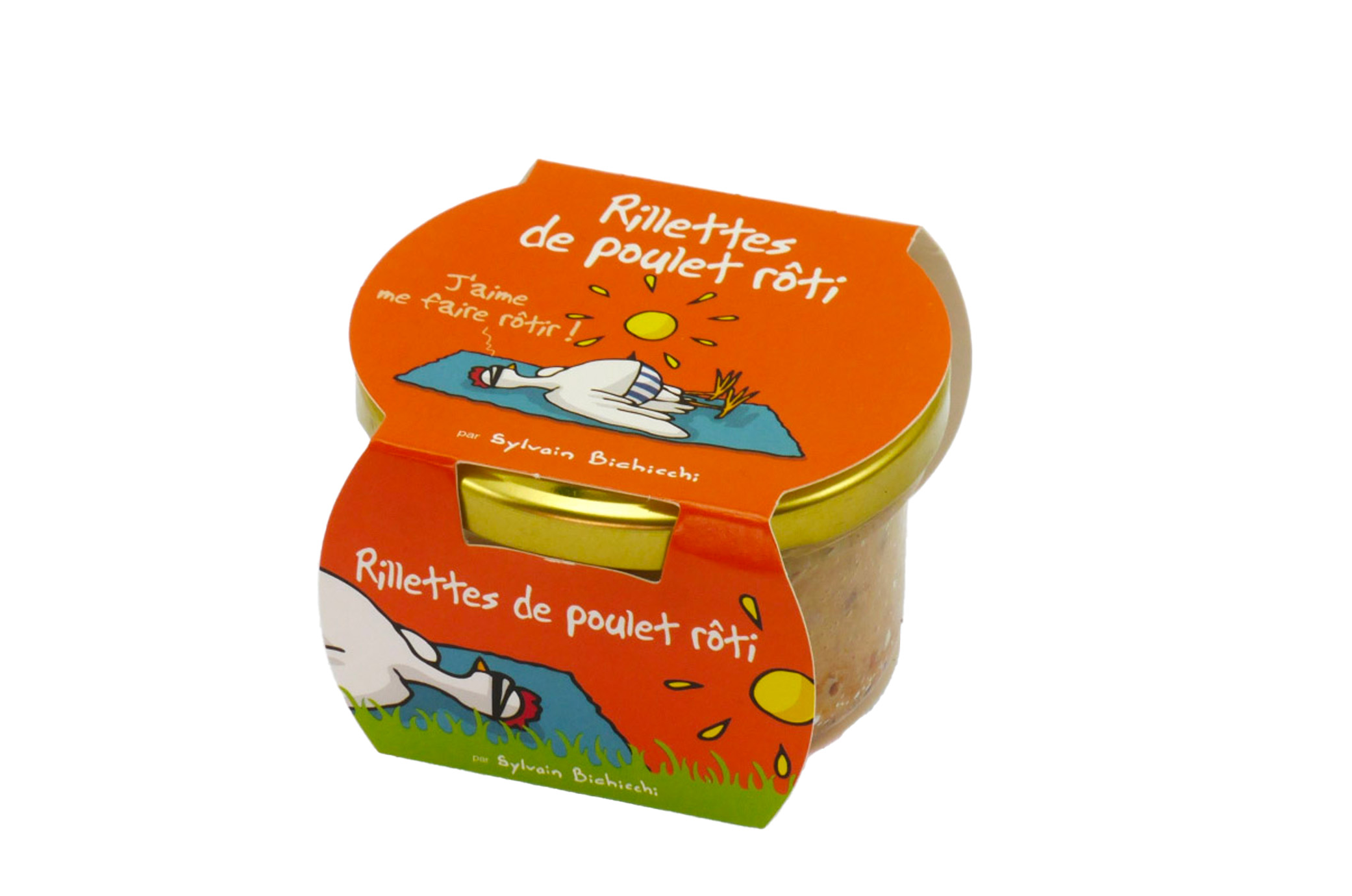 RILLETTES DE POULET FONDANT 90g