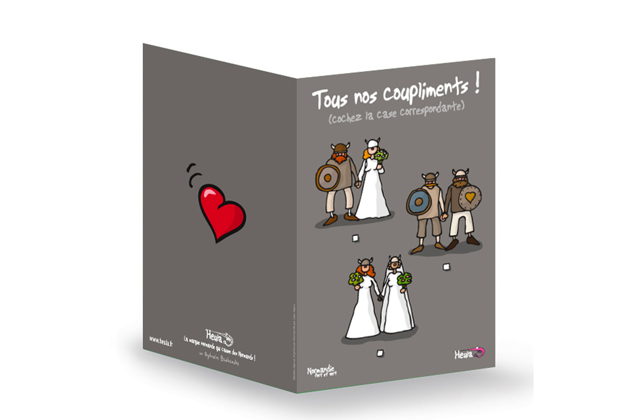 CP Souhait TOUS NOS COMPLIMENTS avec enveloppe