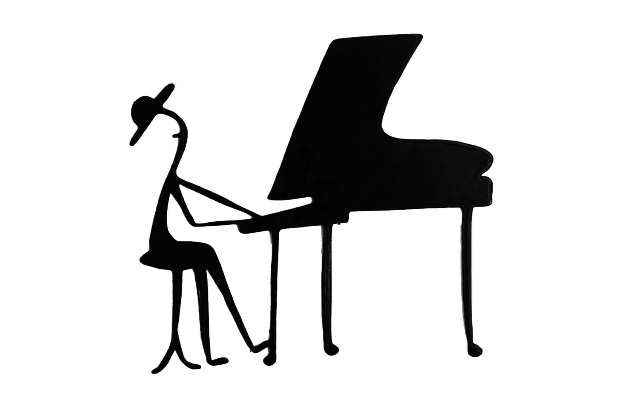 Décorations murales - Le pianiste