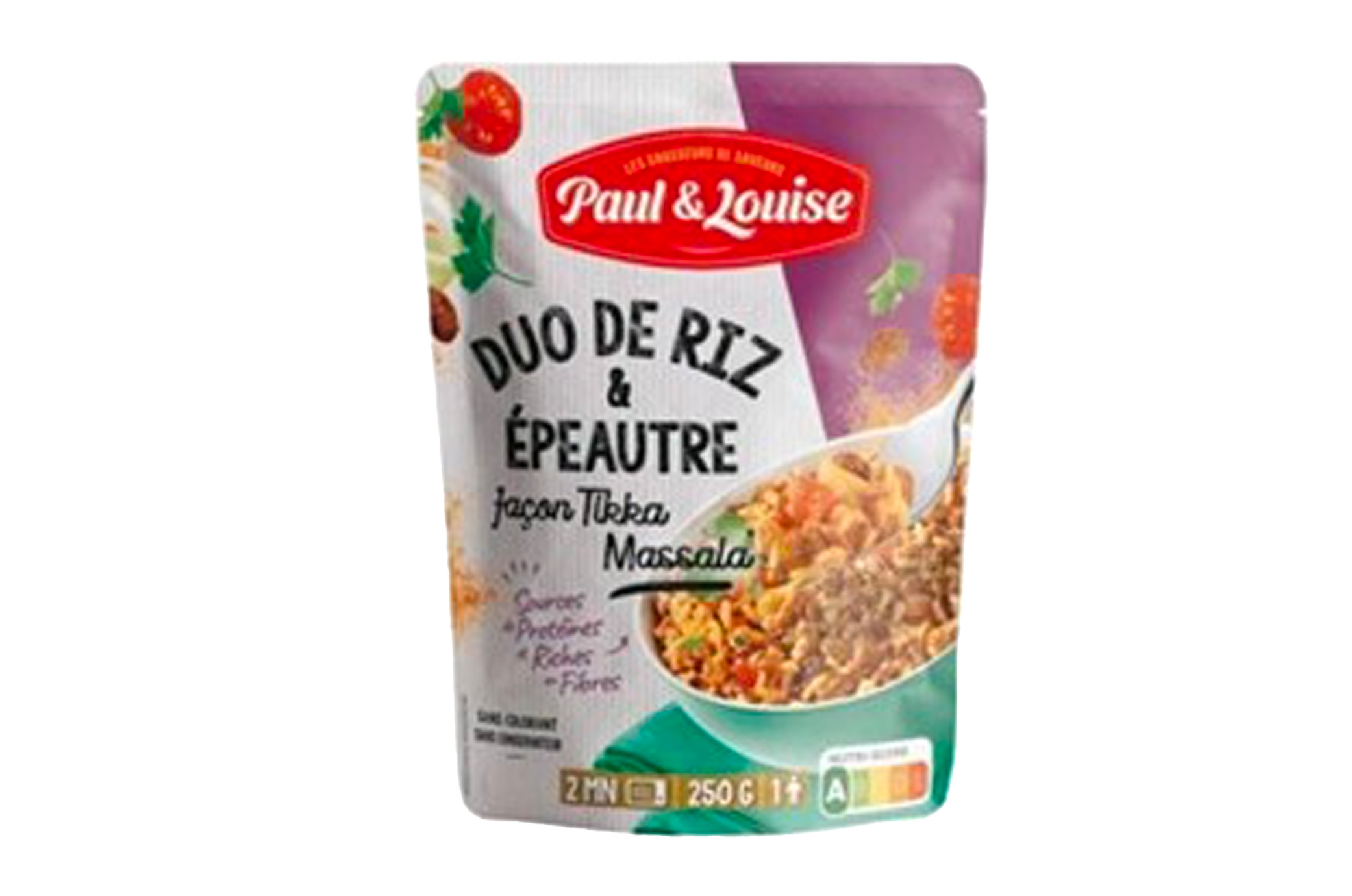 Duo de riz et épeautre façon Tikka massala (250g)
