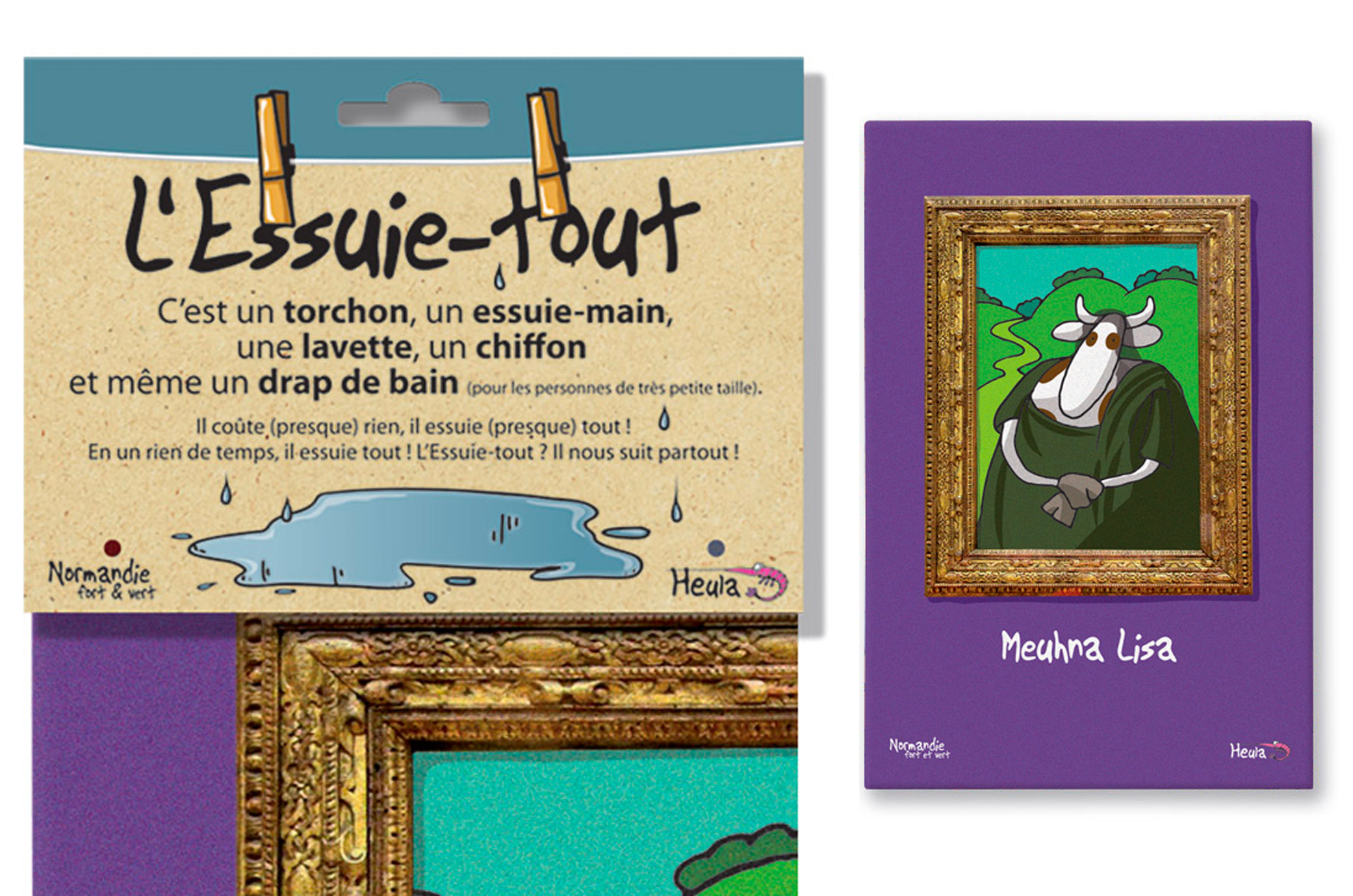 Essuie tout "Meuhna Lisa"