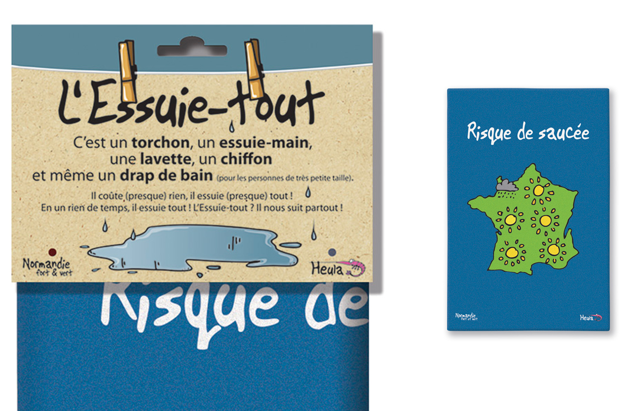 Essuie tout "Risque de saucée"