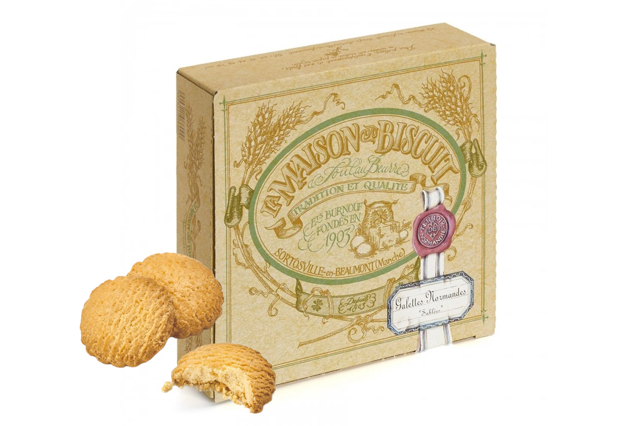 Galettes normandes 600G - La maison du biscuit
