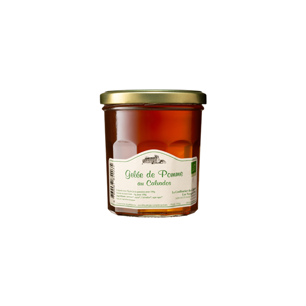 Gelée de pomme au calvados 350g - Les Vergers de Ducy