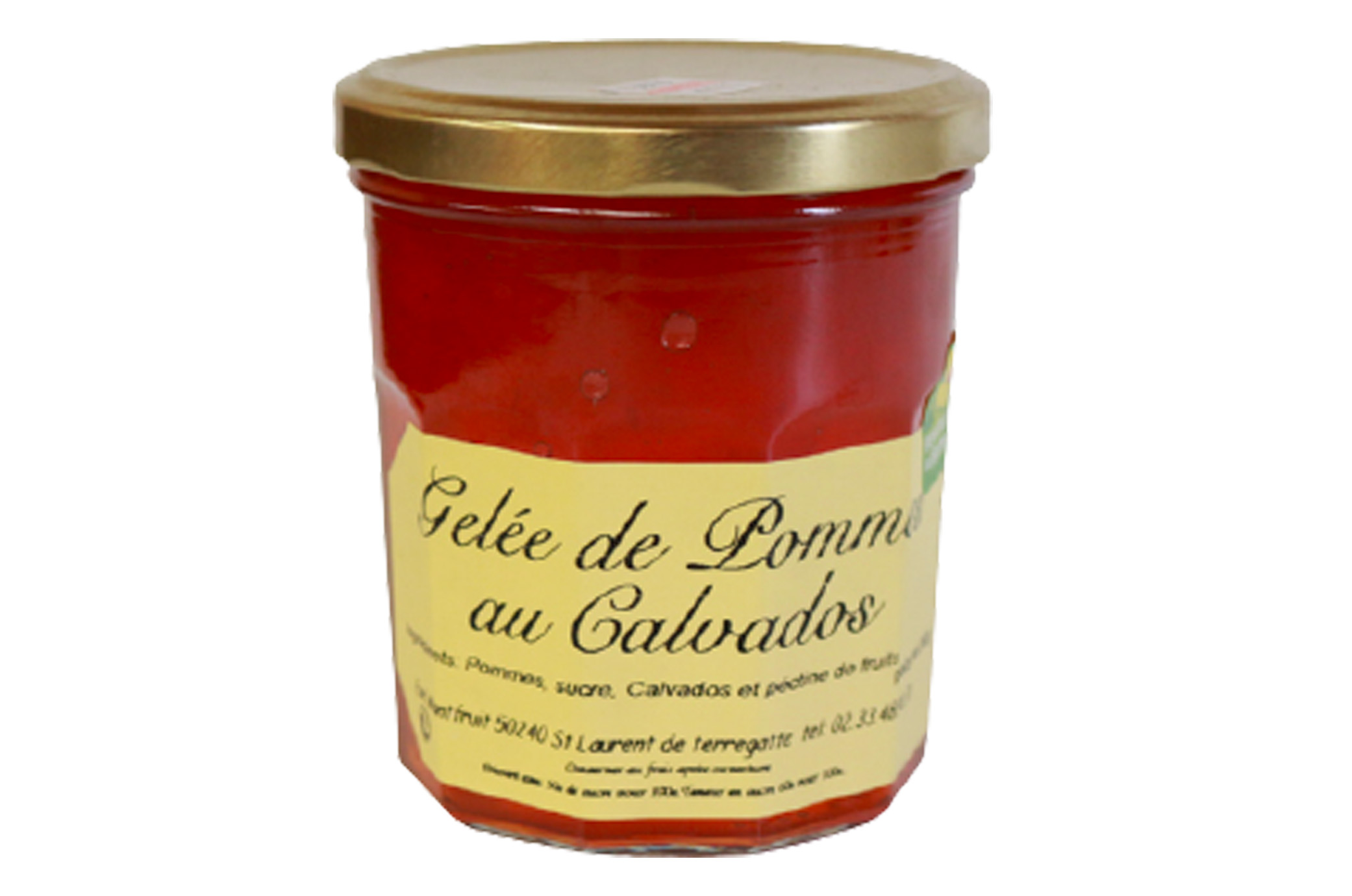 Gelée MONFRUIT Pommes calvados 360g