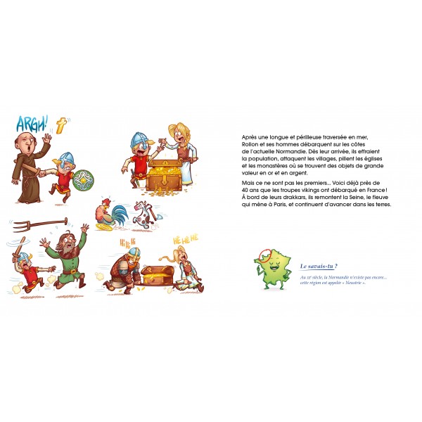 JEUNESSE -  Les P'tits Normands, Graines de Vikings