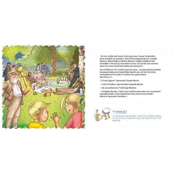 JEUNESSE - Les P'tits Normands Les couleurs des impressionnistes