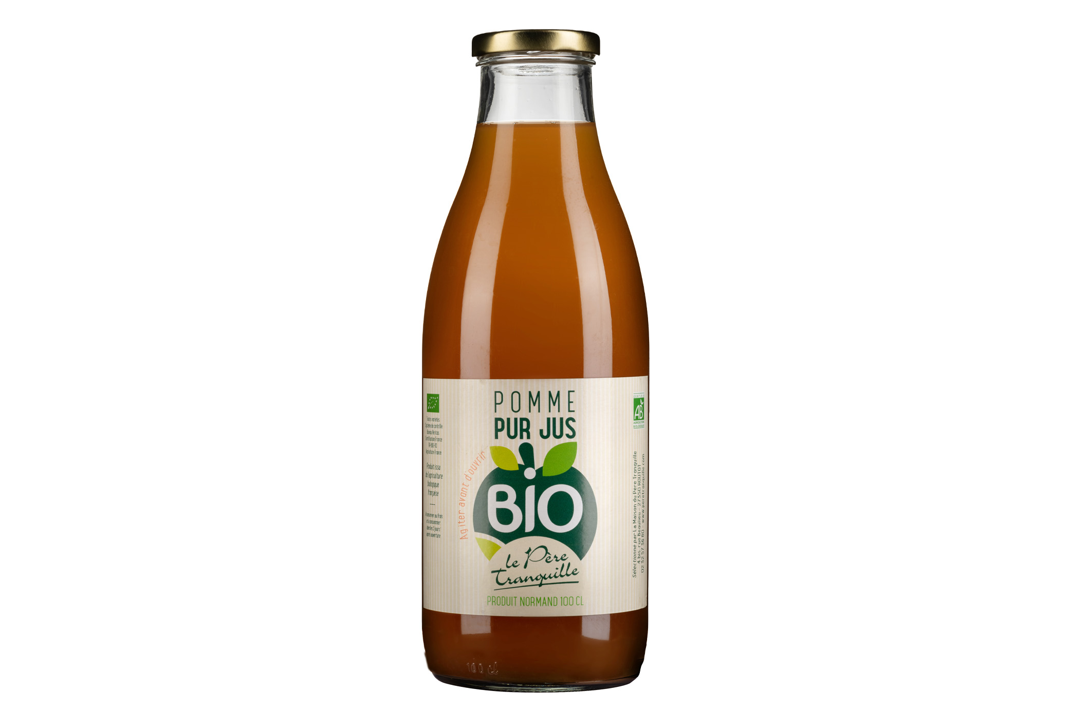 Jus de Pomme BIO Le Père Tranquille 1l