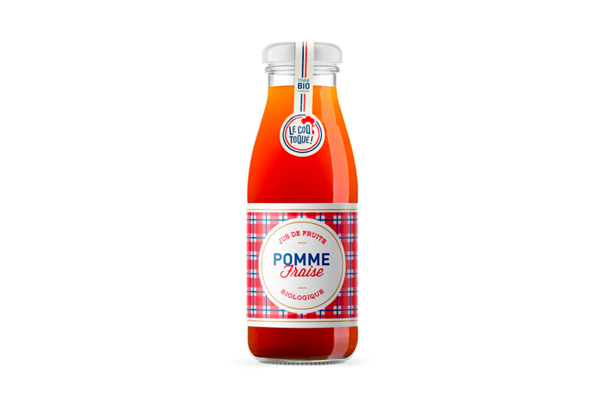 Jus de pomme - fraise bio