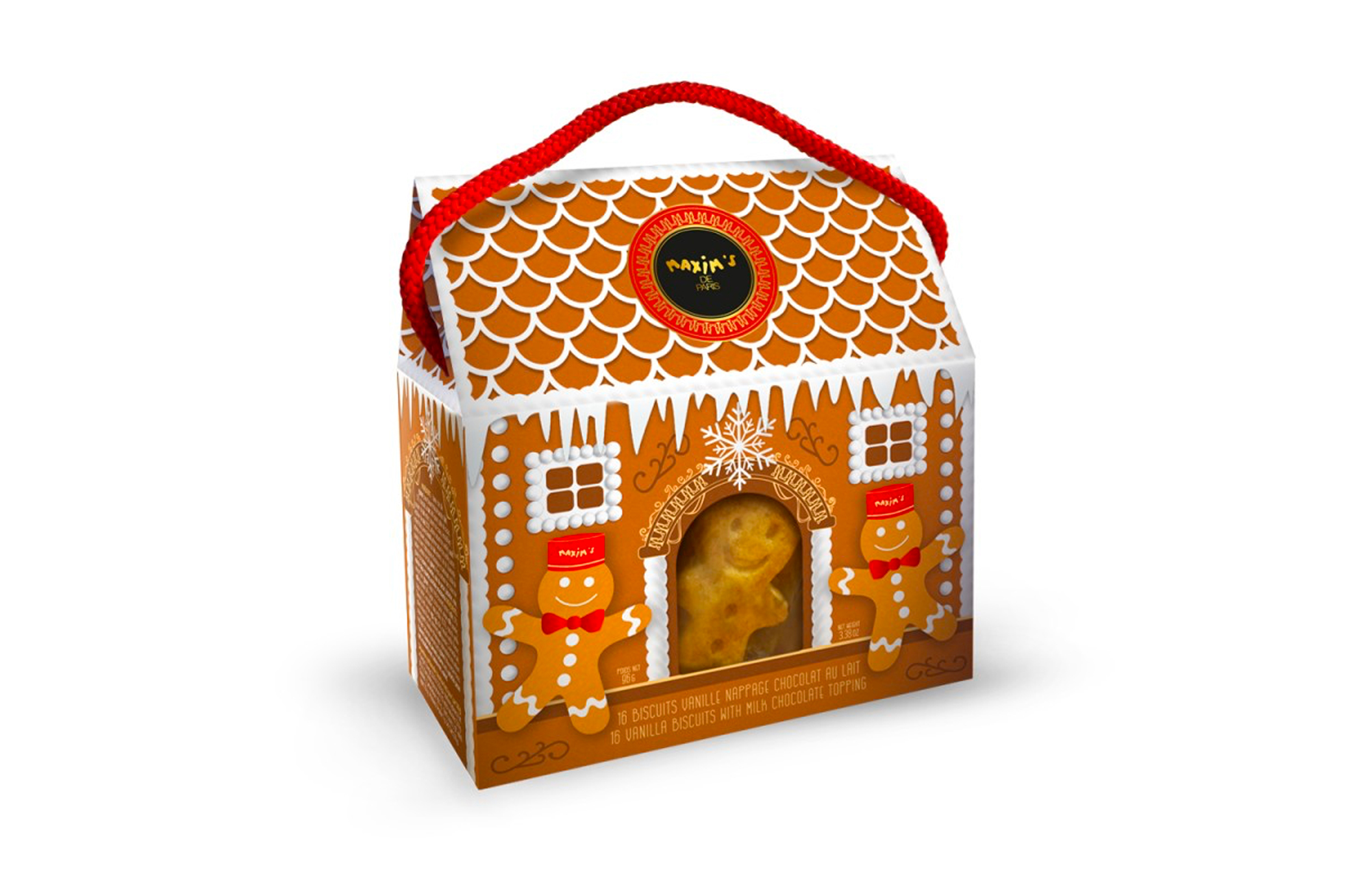 Le chalet des biscuits MAXIMS 96g (SAINT JEAN DU CARDONNAY)