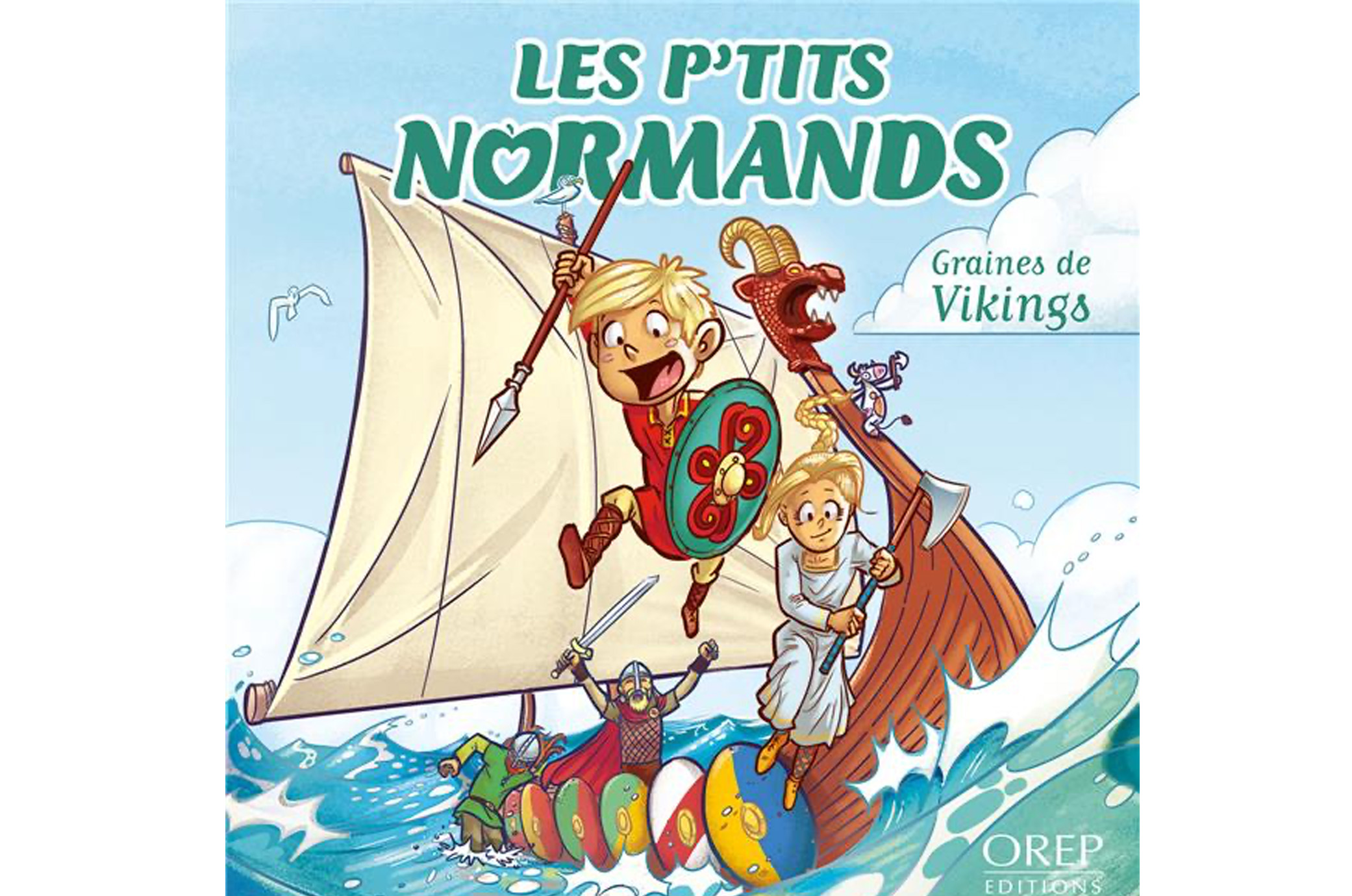 JEUNESSE - Les P'tits Normands, Graines de Vikings