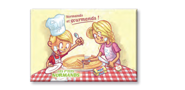 MAGNET Les P’tits Normands cuisinent au beurre