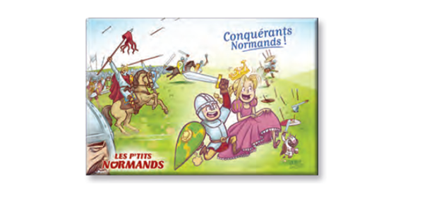 MAGNET Les P’tits Normands - La Tapisserie de Bayeux et ses mystères